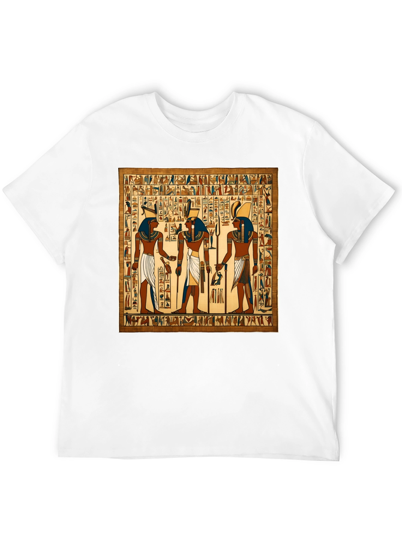 Egyptian Hieroglyphics Graphic T-Shirt