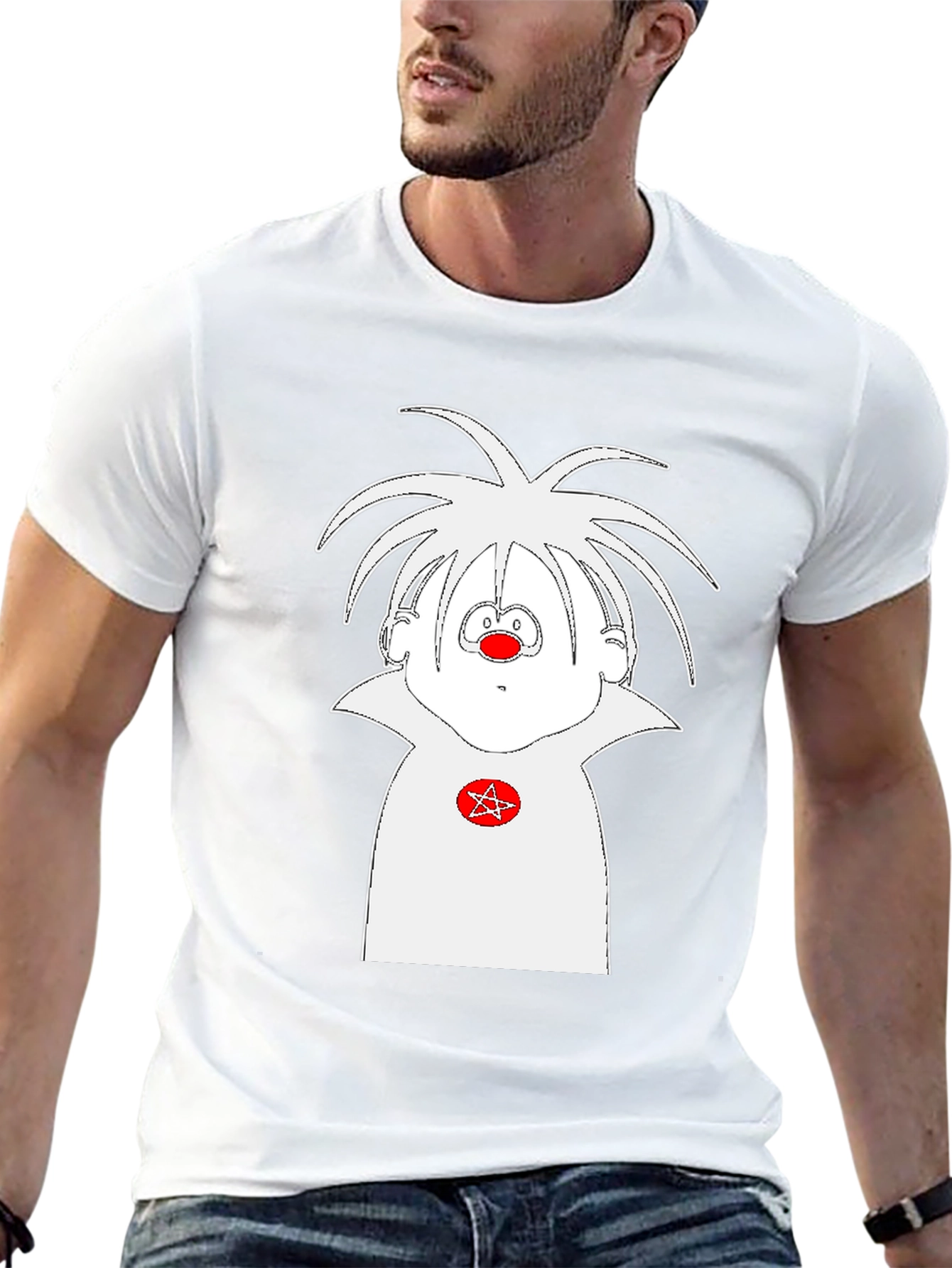 Clown Graphic Black T-Shirt