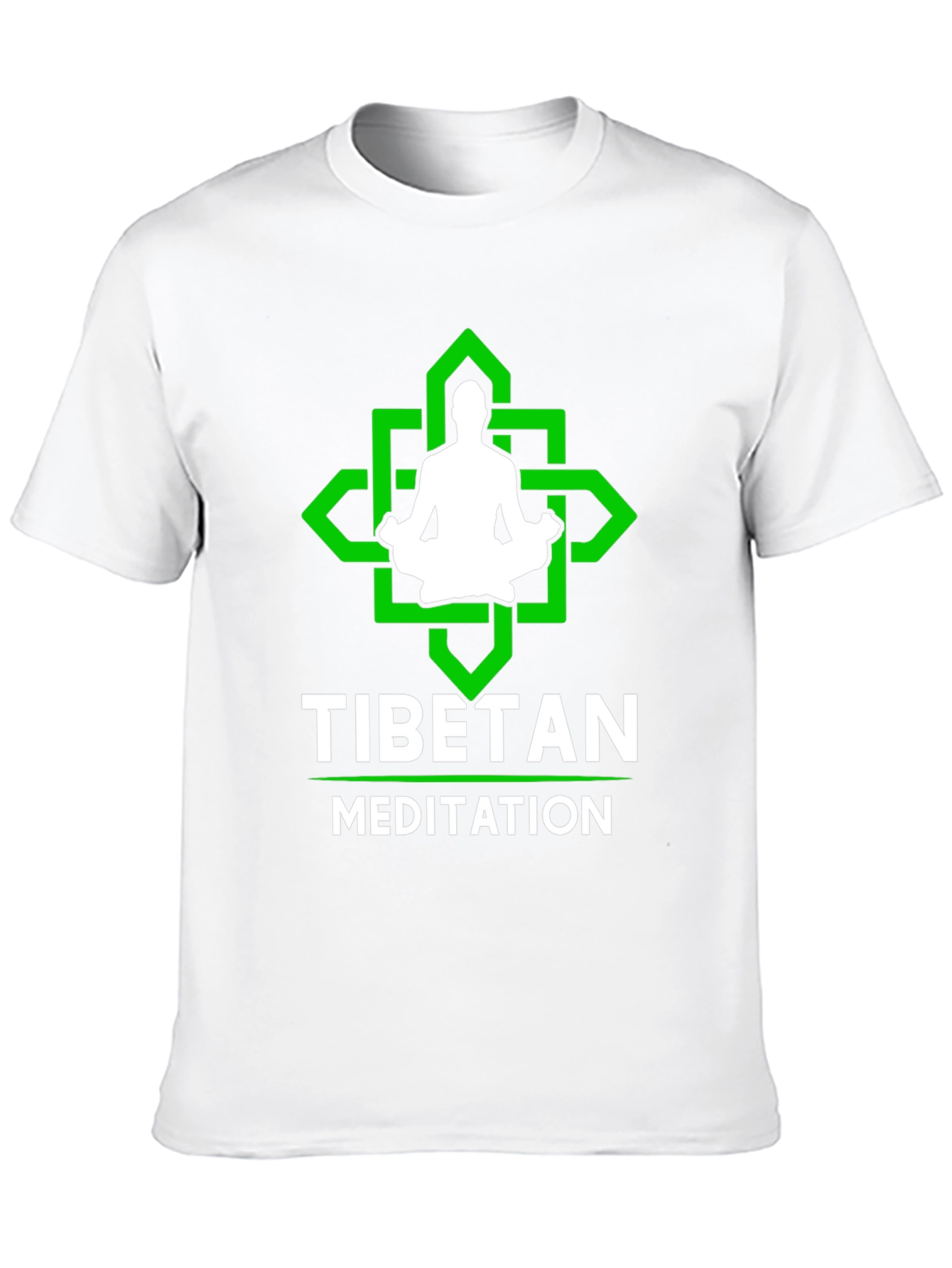 Tibetan Meditation T-Shirt: Relax & Find Inner Peace