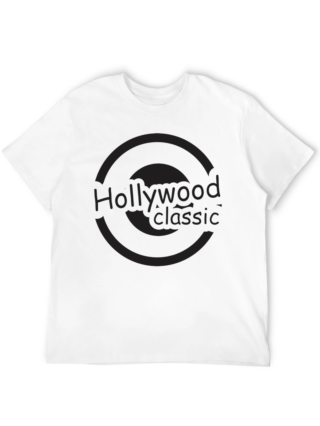 Hollywood Classic Black T-Shirt