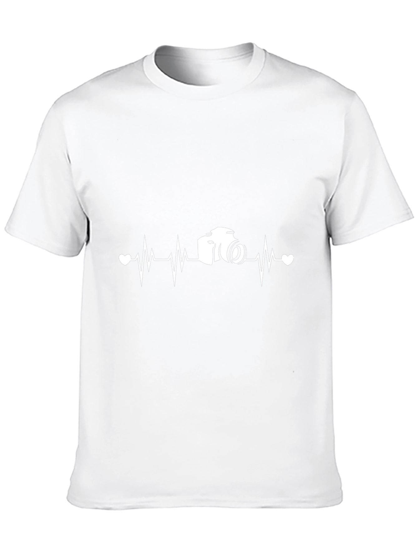 Camera Heartbeat T-Shirt - Photography Lover