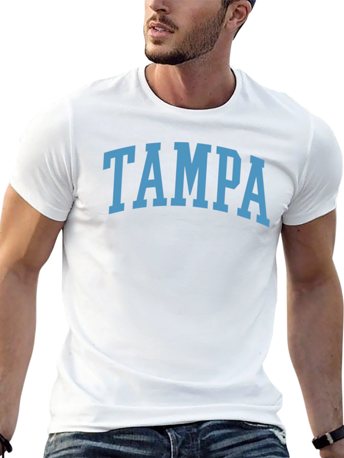 Tampa Text Graphic T-Shirt
