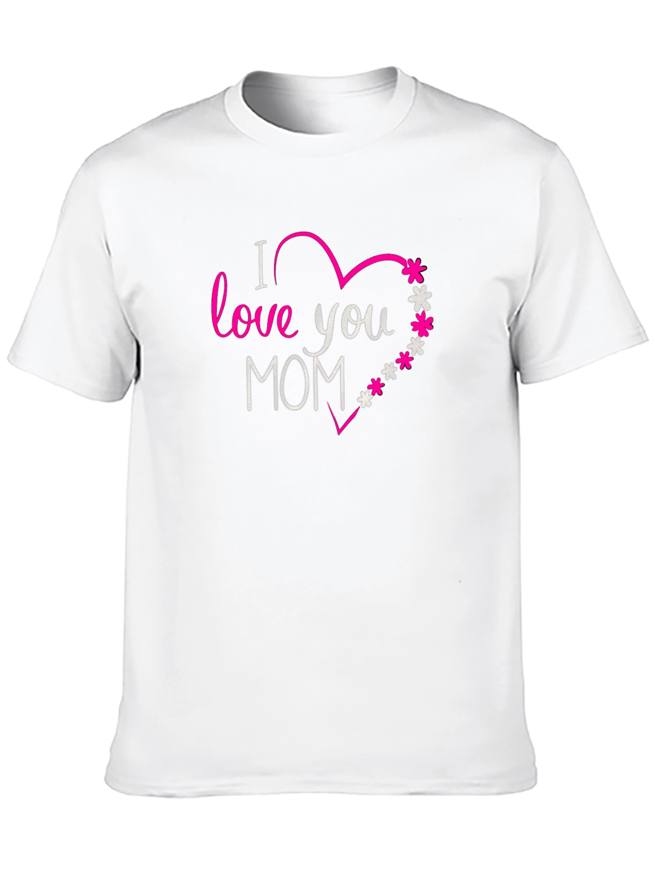 I Love You Mom Graphic T-Shirt