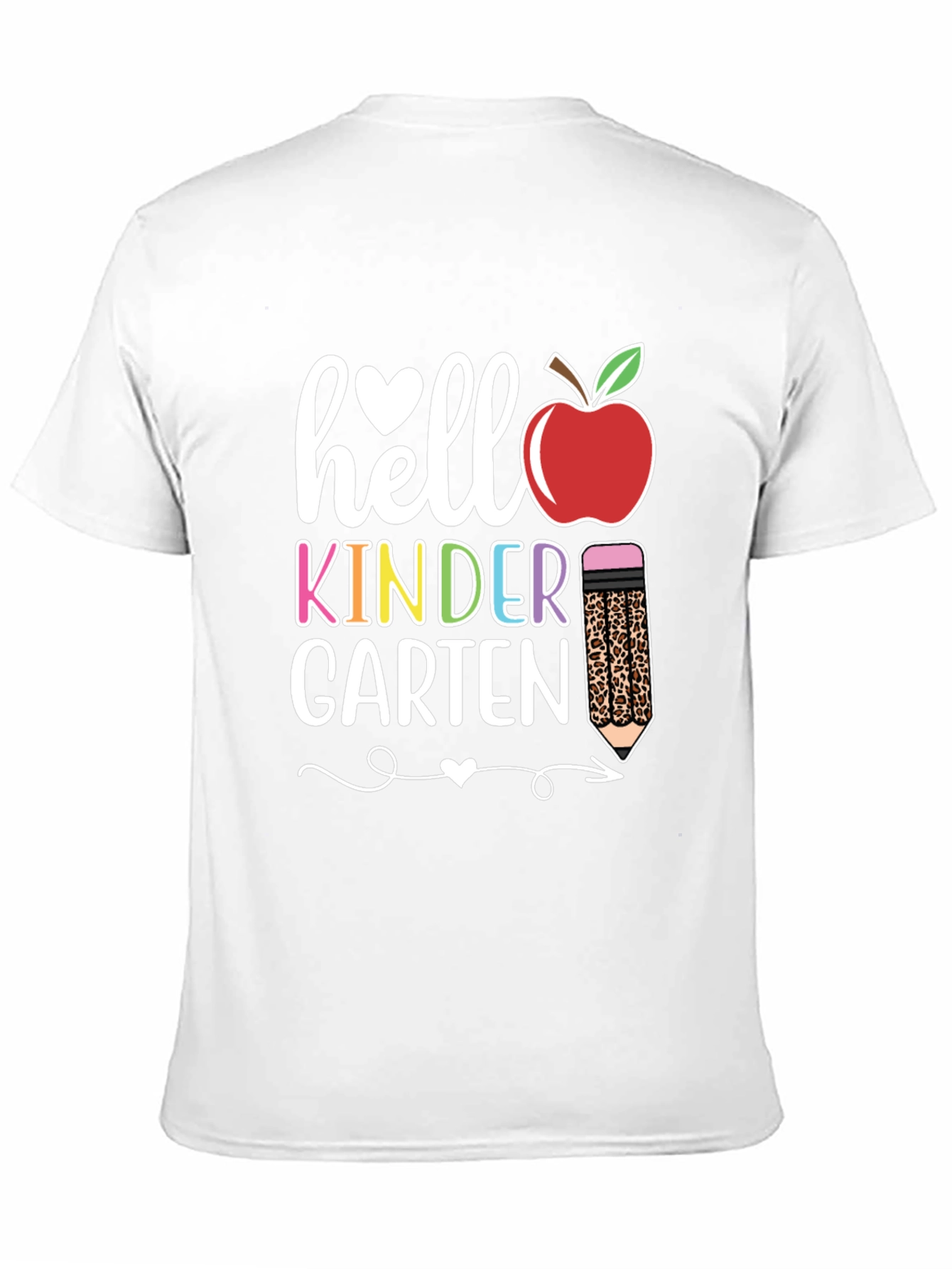 Hello Kindergarten T-Shirt Back to School Teacher