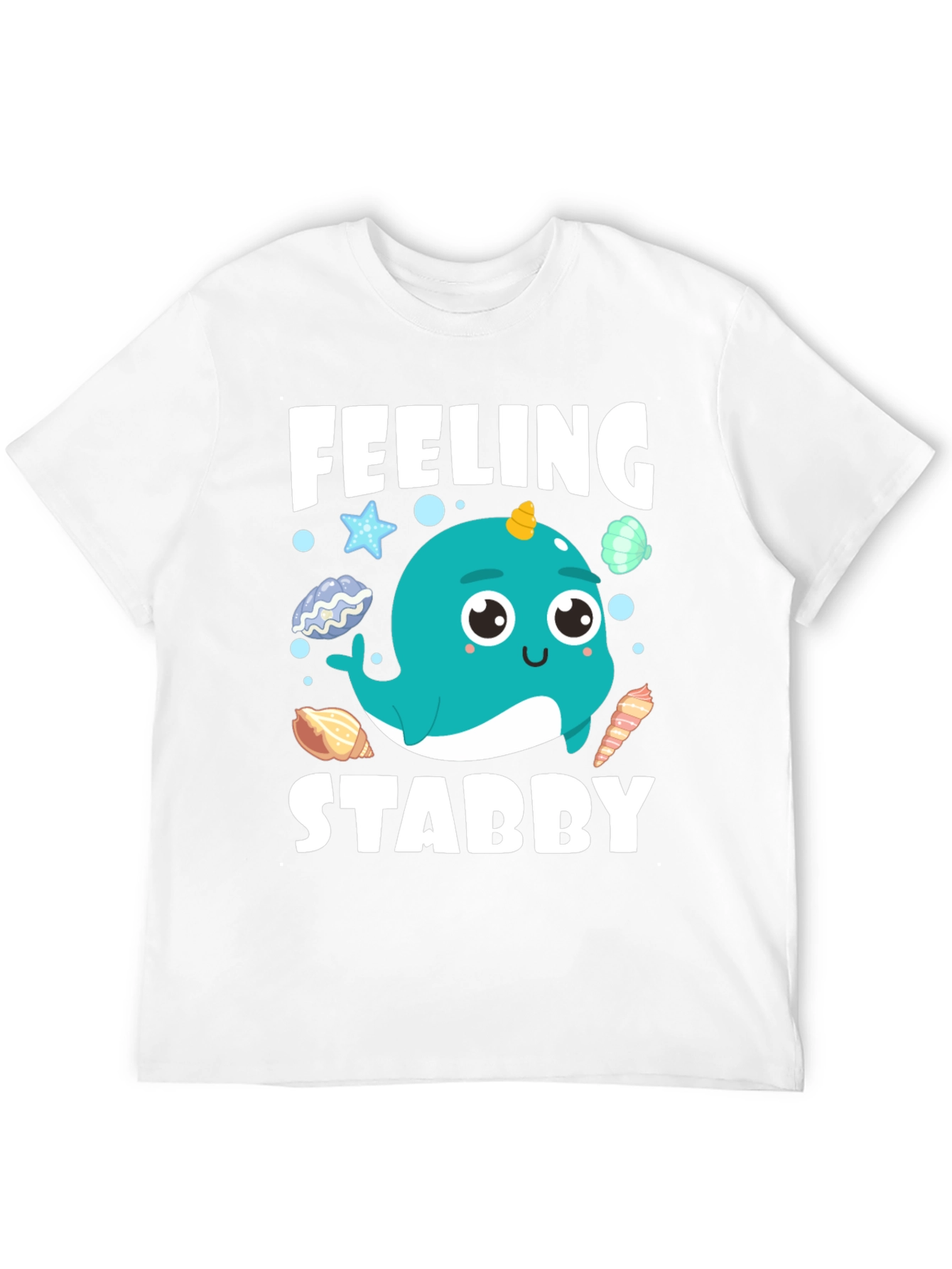 Feeling Stabby Narwhal T-Shirt