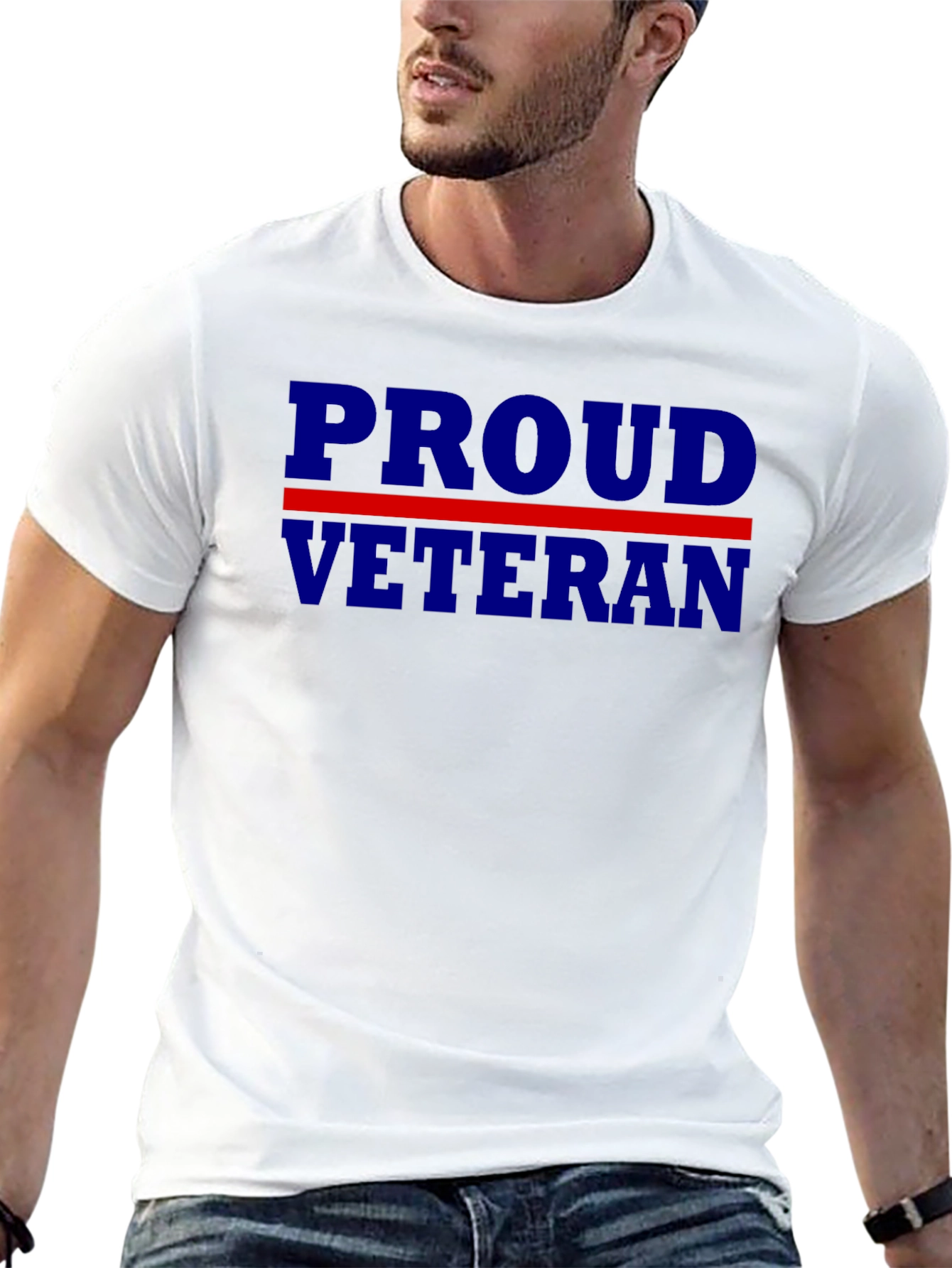 Proud Veteran T-Shirt - Patriotic Graphic Tee