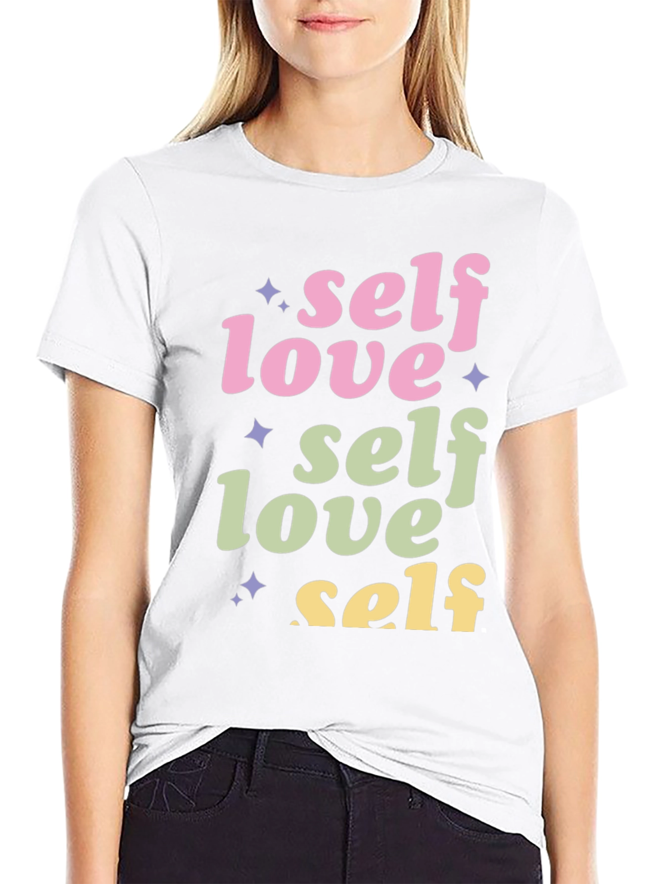 Self Love Graphic Tee - Stylish Black T-Shirt
