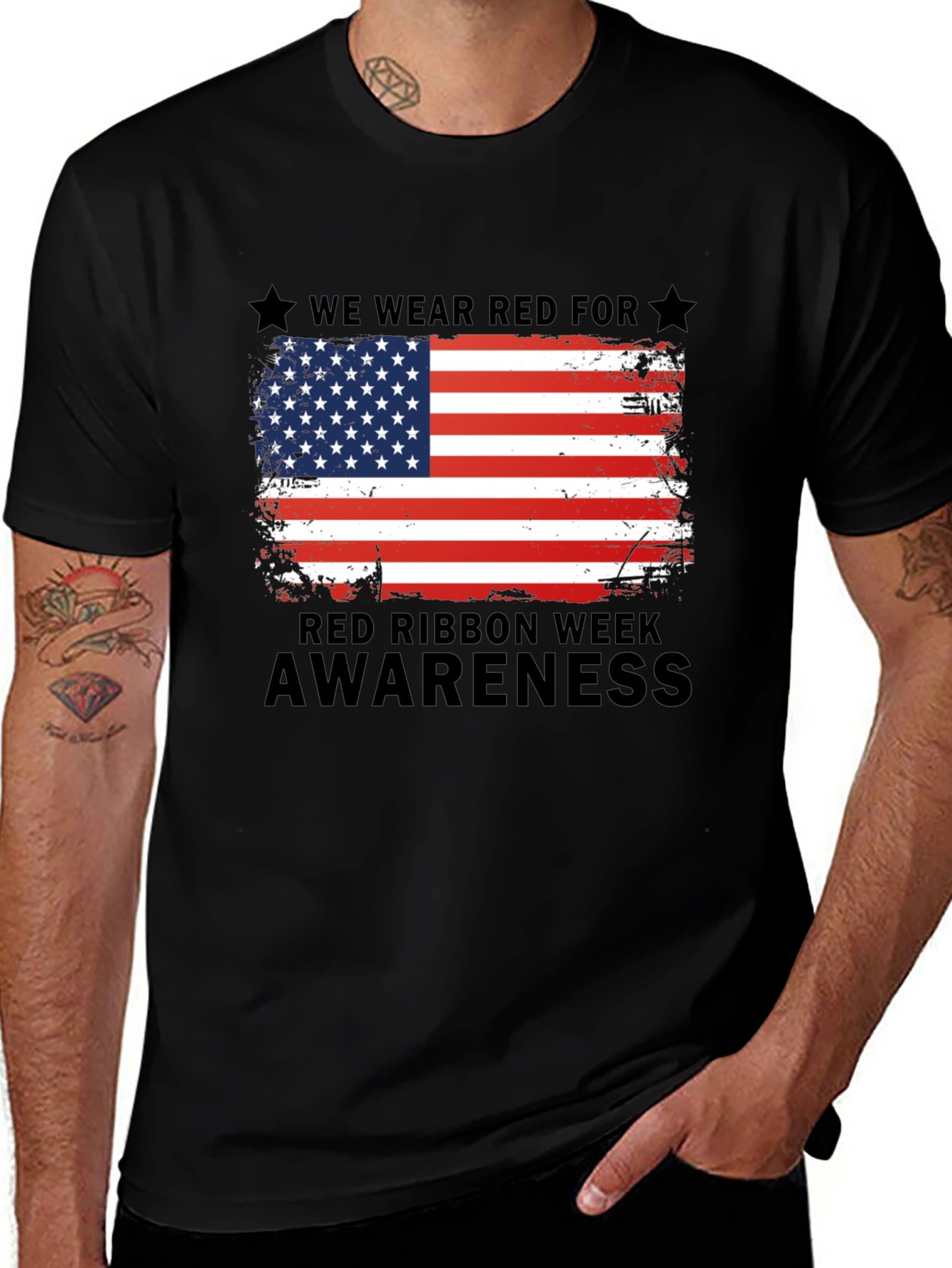 Red Ribbon Week Awareness Tee