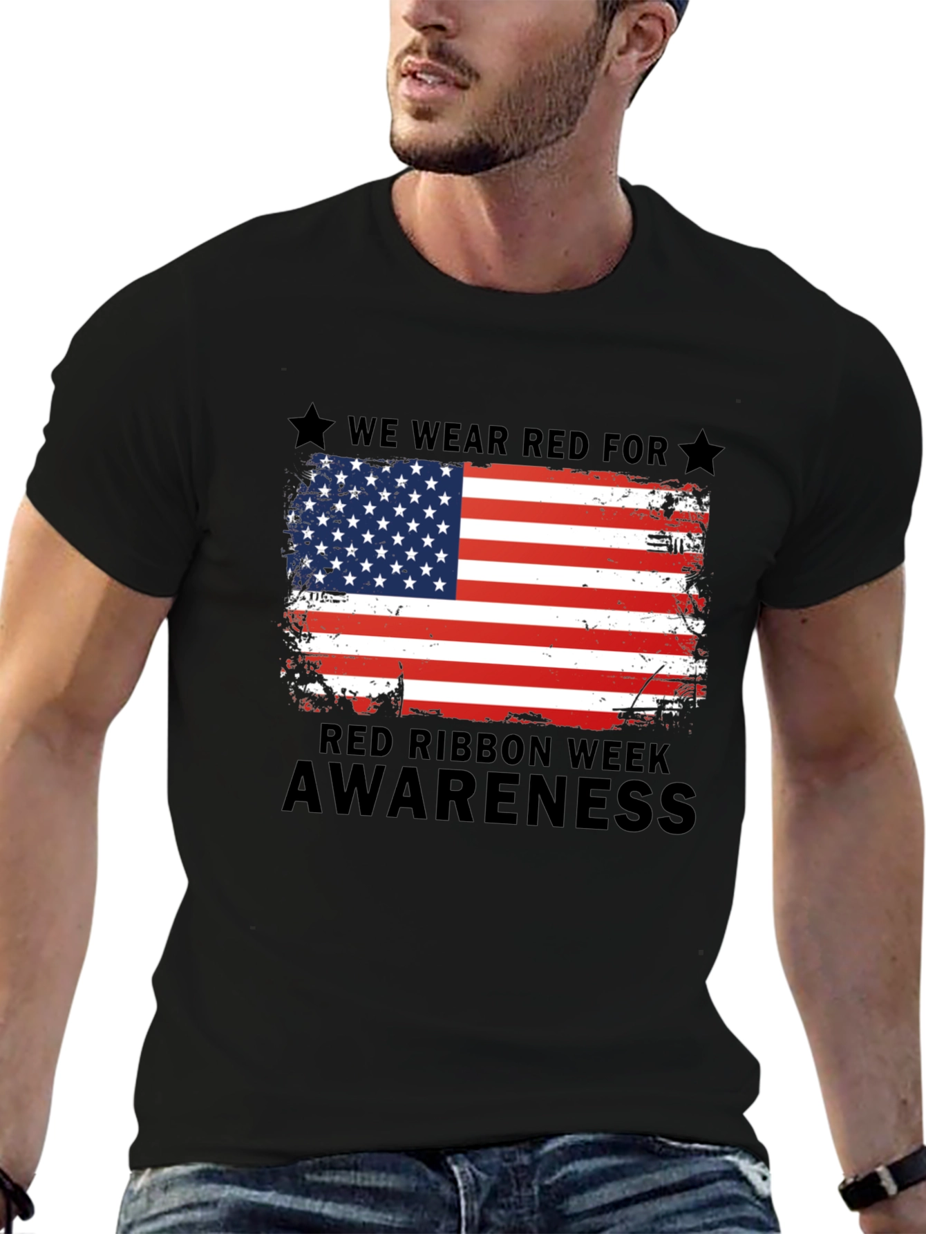 Red Ribbon Week Awareness Tee