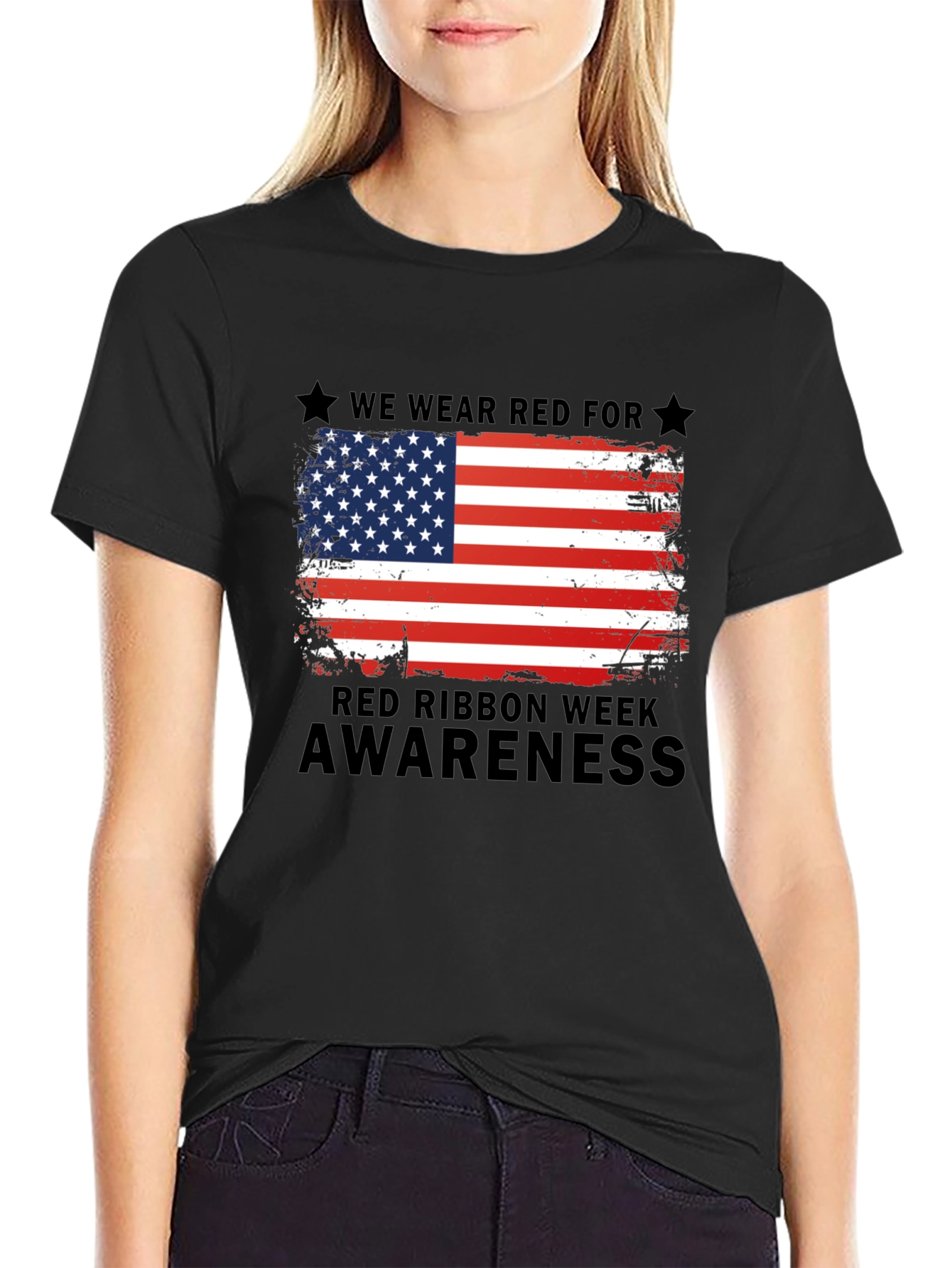 Red Ribbon Week Awareness Tee