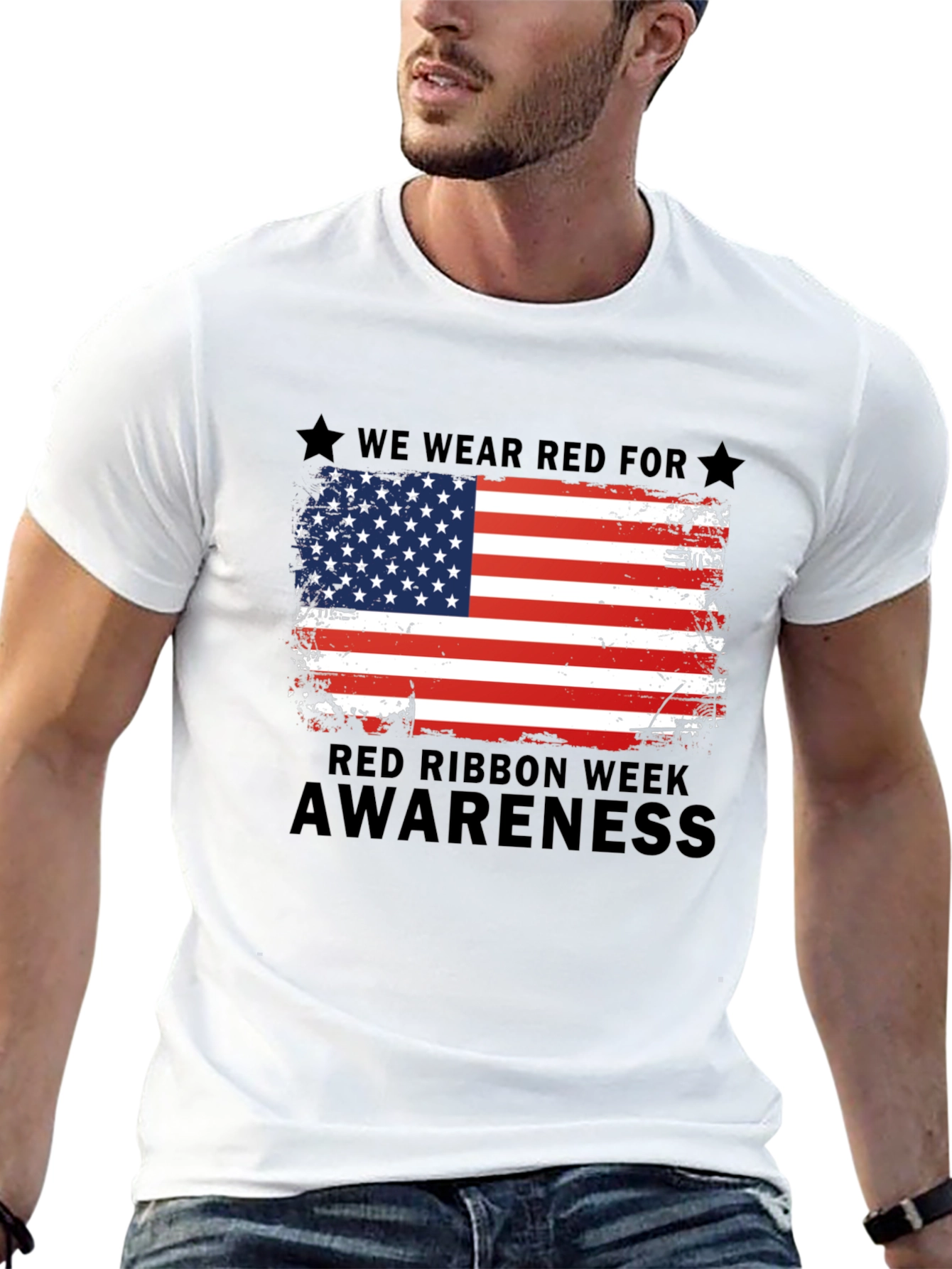 Red Ribbon Week Awareness Tee