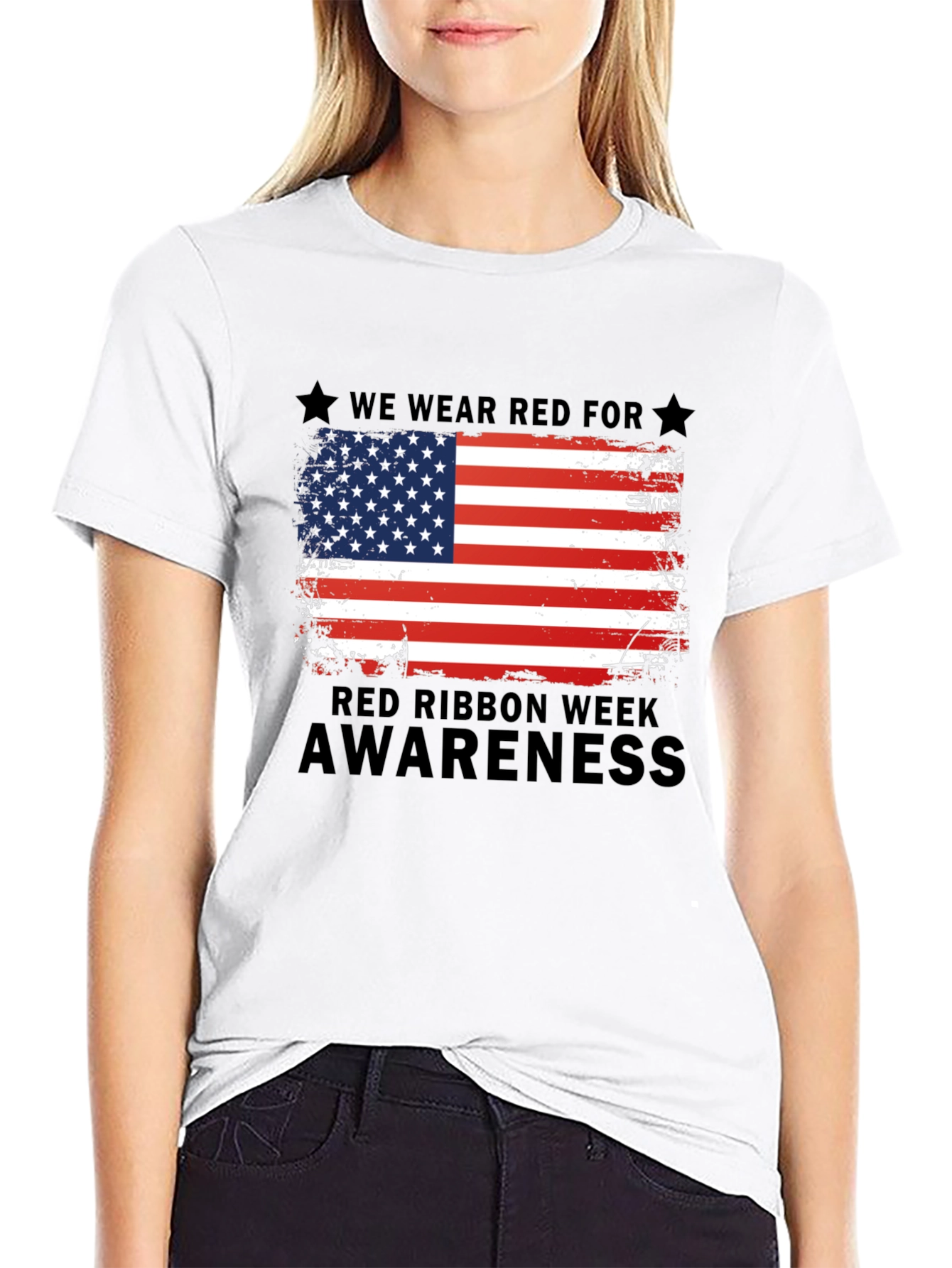 Red Ribbon Week Awareness Tee