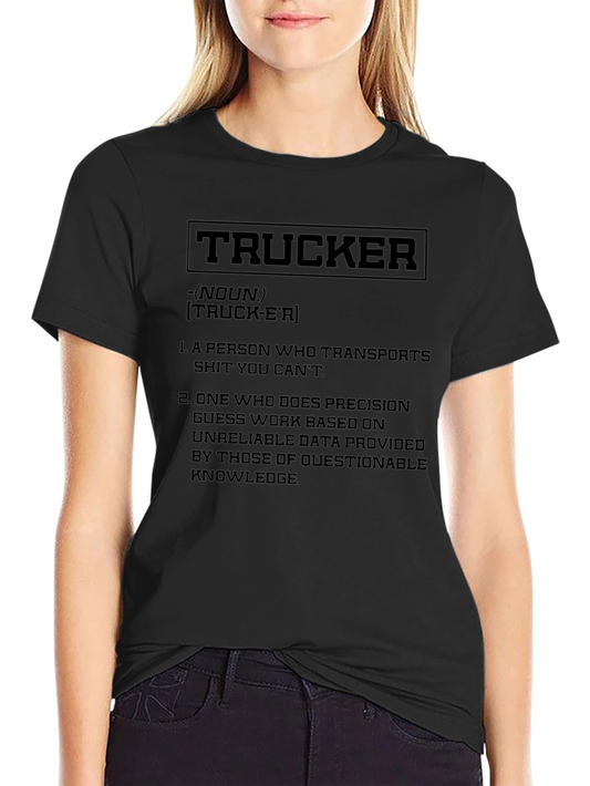 Trucker Definition Graphic T-Shirt