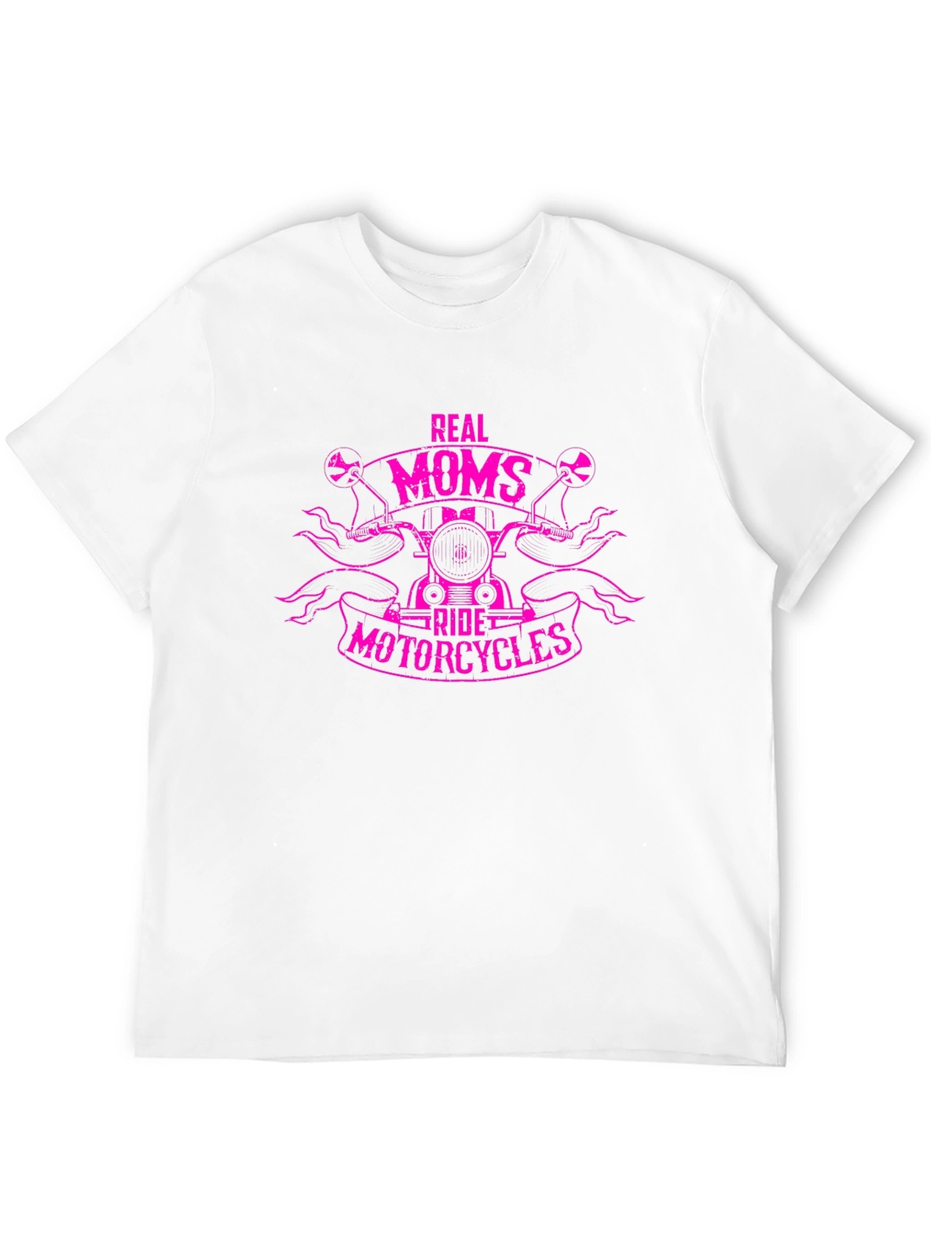Real Moms Ride Motorcycles Graphic Tee