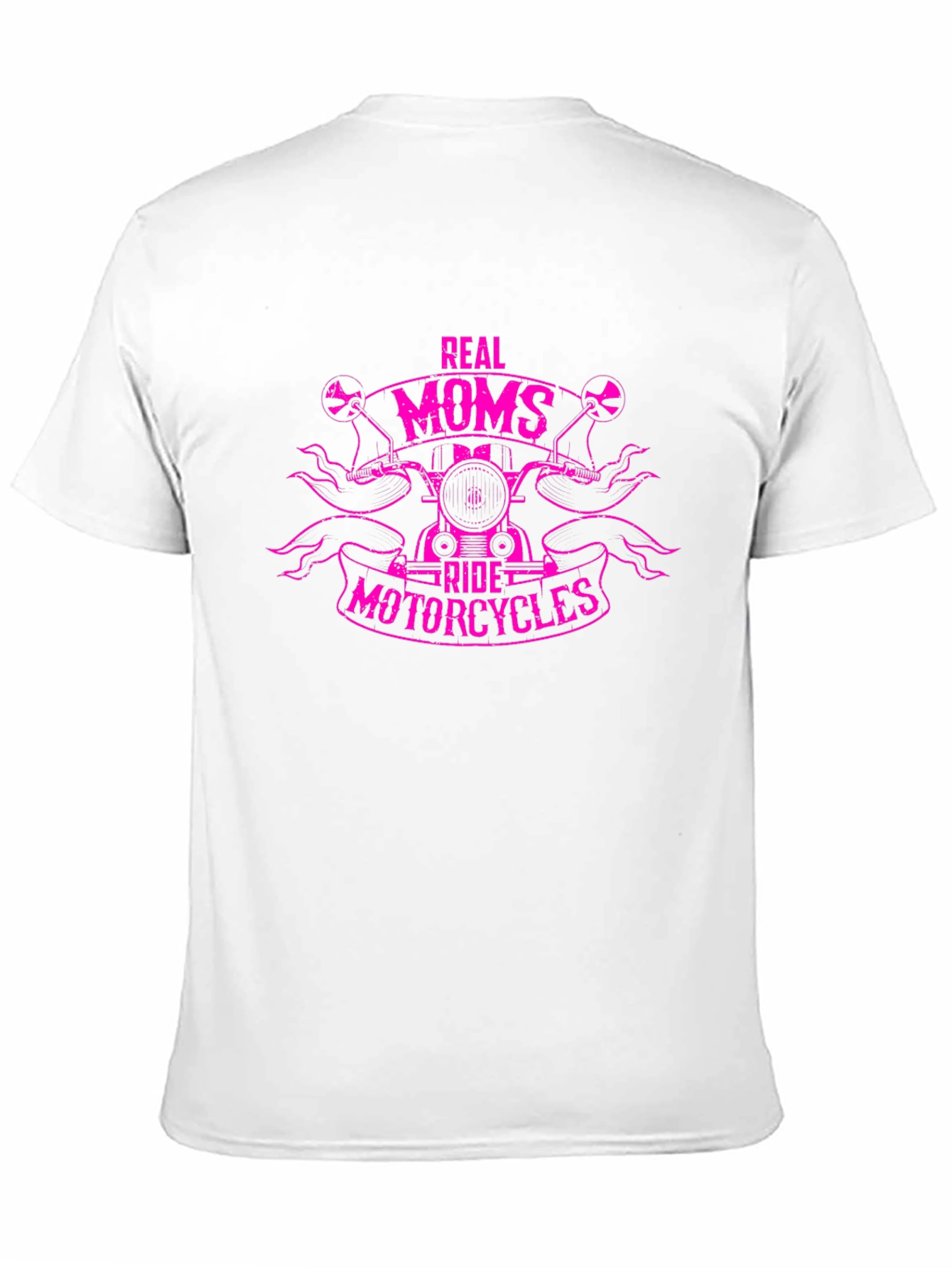 Real Moms Ride Motorcycles Graphic Tee