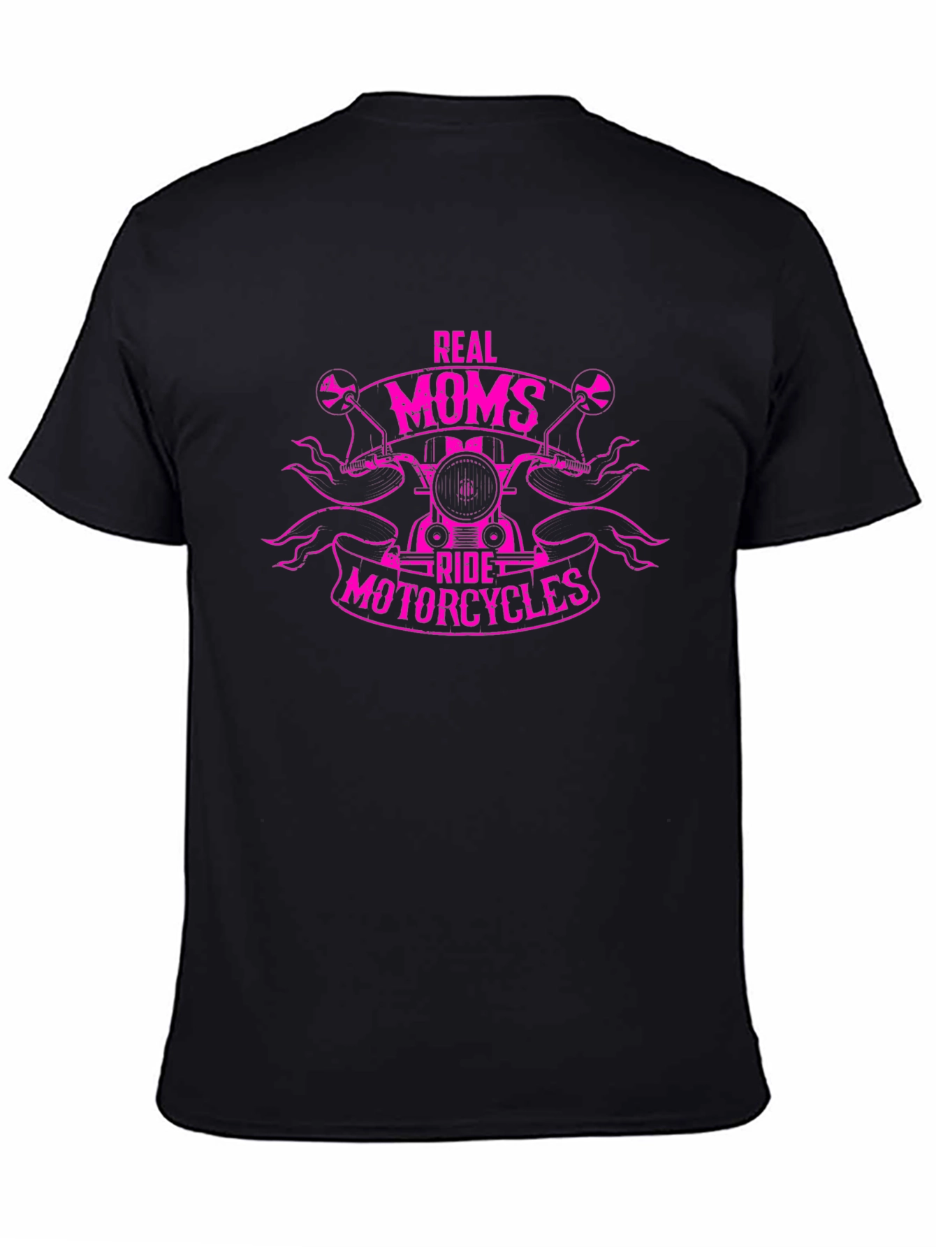 Real Moms Ride Motorcycles Graphic Tee