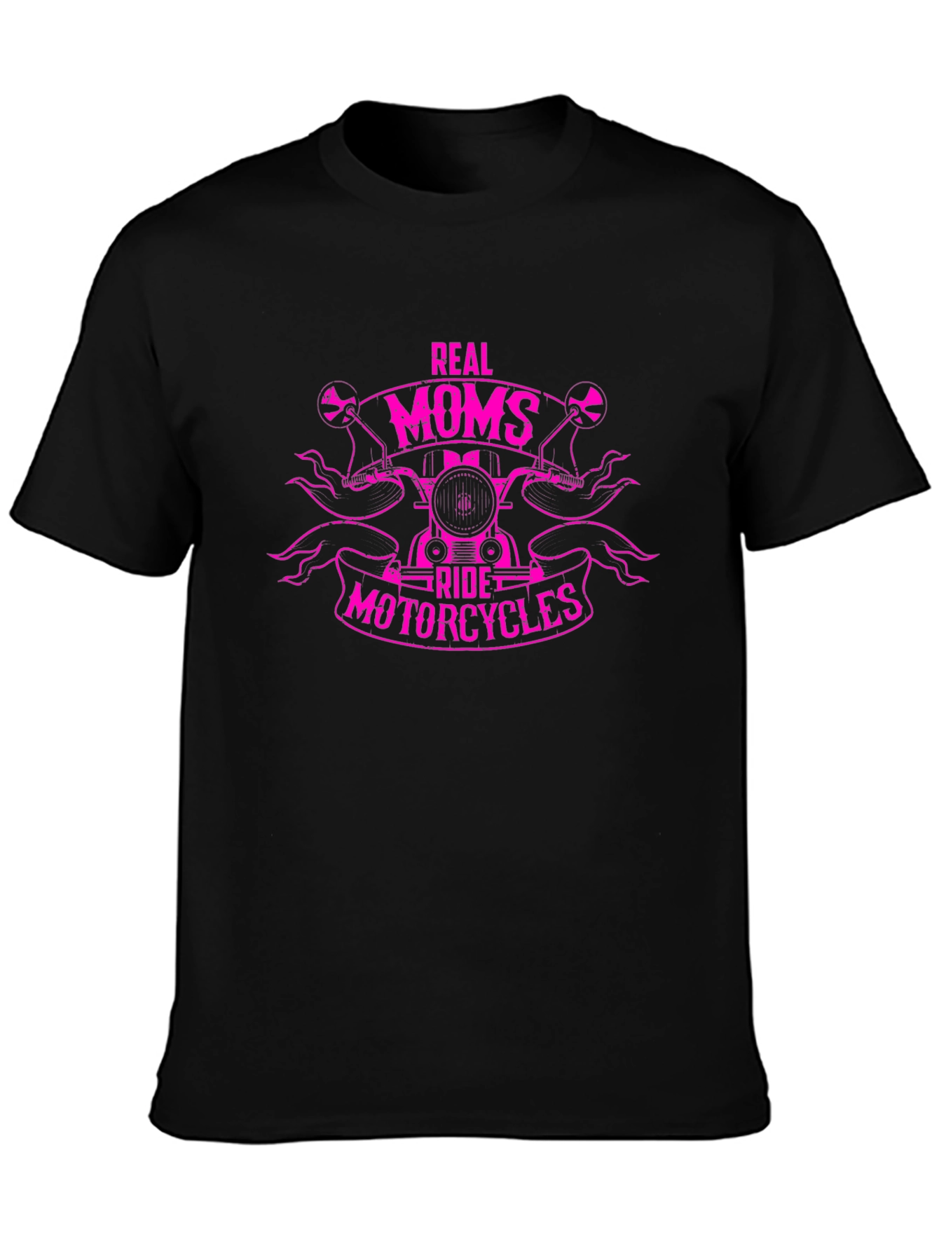 Real Moms Ride Motorcycles Graphic Tee
