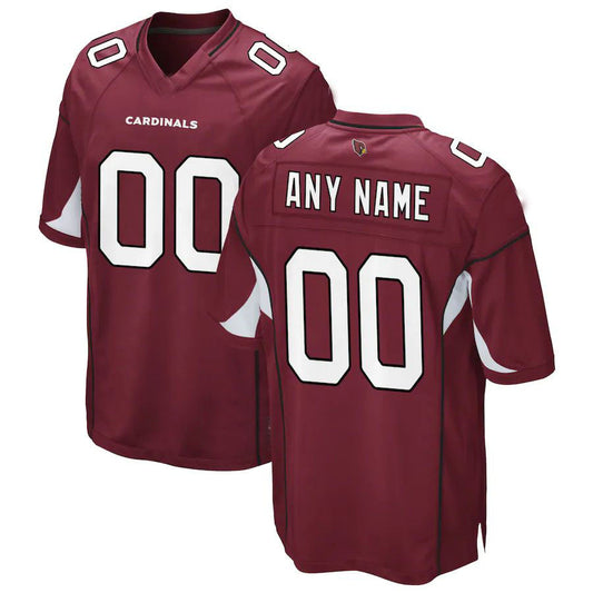 Custom1 Arizona Cardinals Cardinal Game Jerseys Stitched Football Jerseys