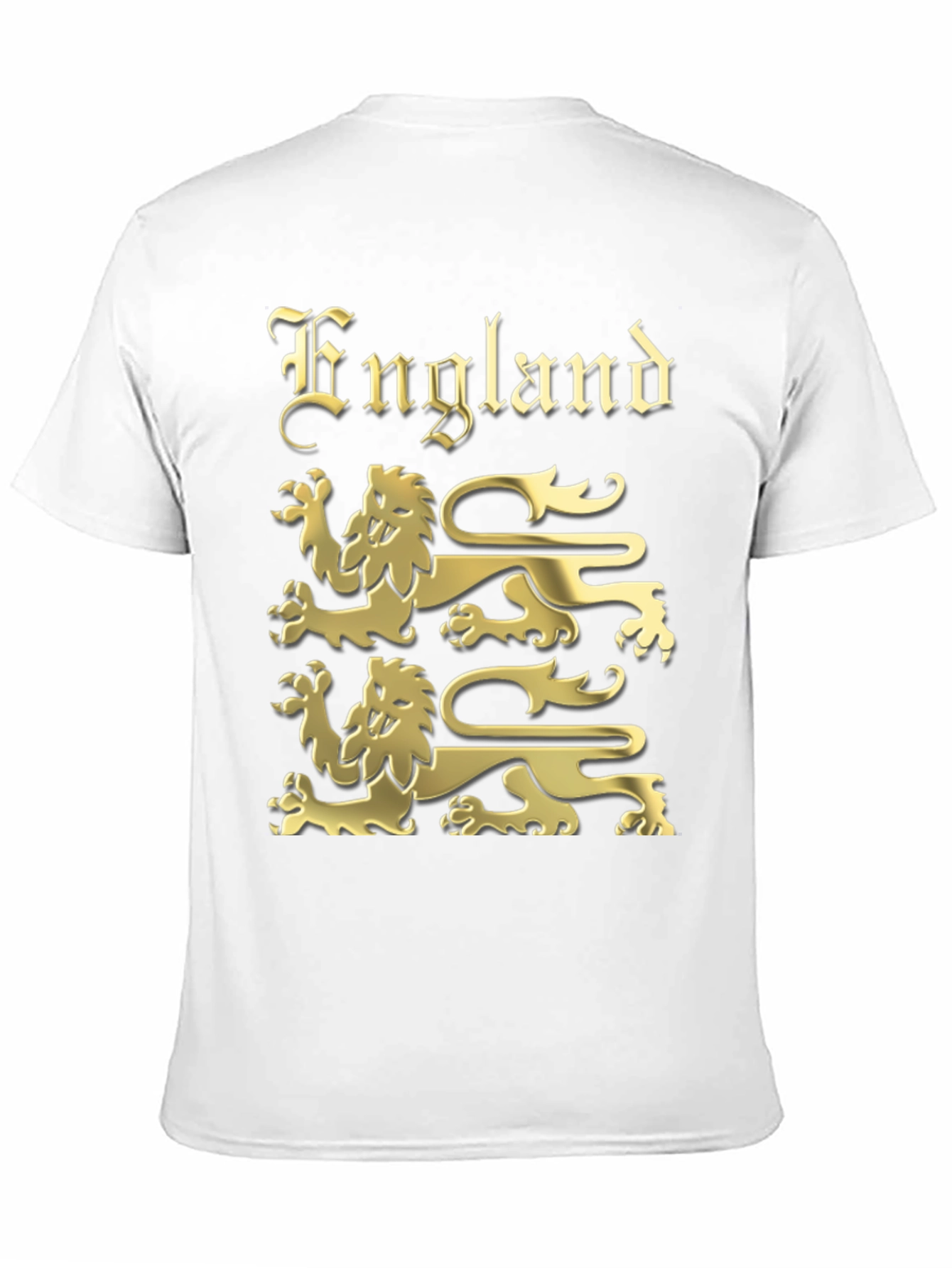 England Lions Black T-Shirt