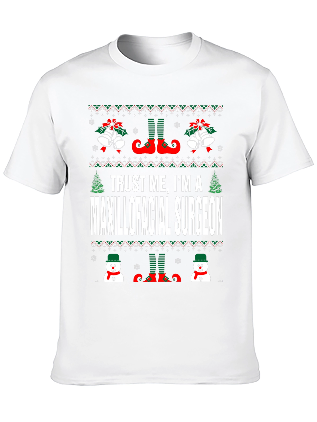 Trust Me Im a Maxillofacial Surgeon Christmas T-Shirt