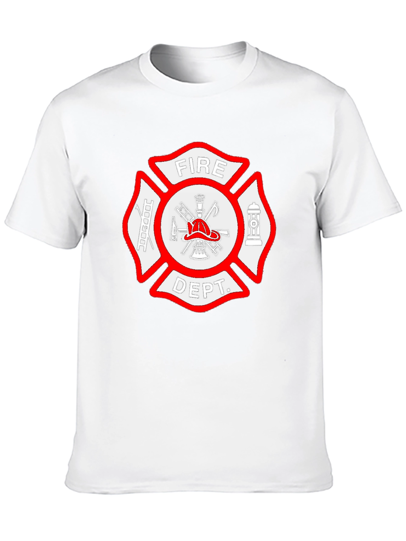Fire Dept. Graphic Tee - Firefighter Apparel