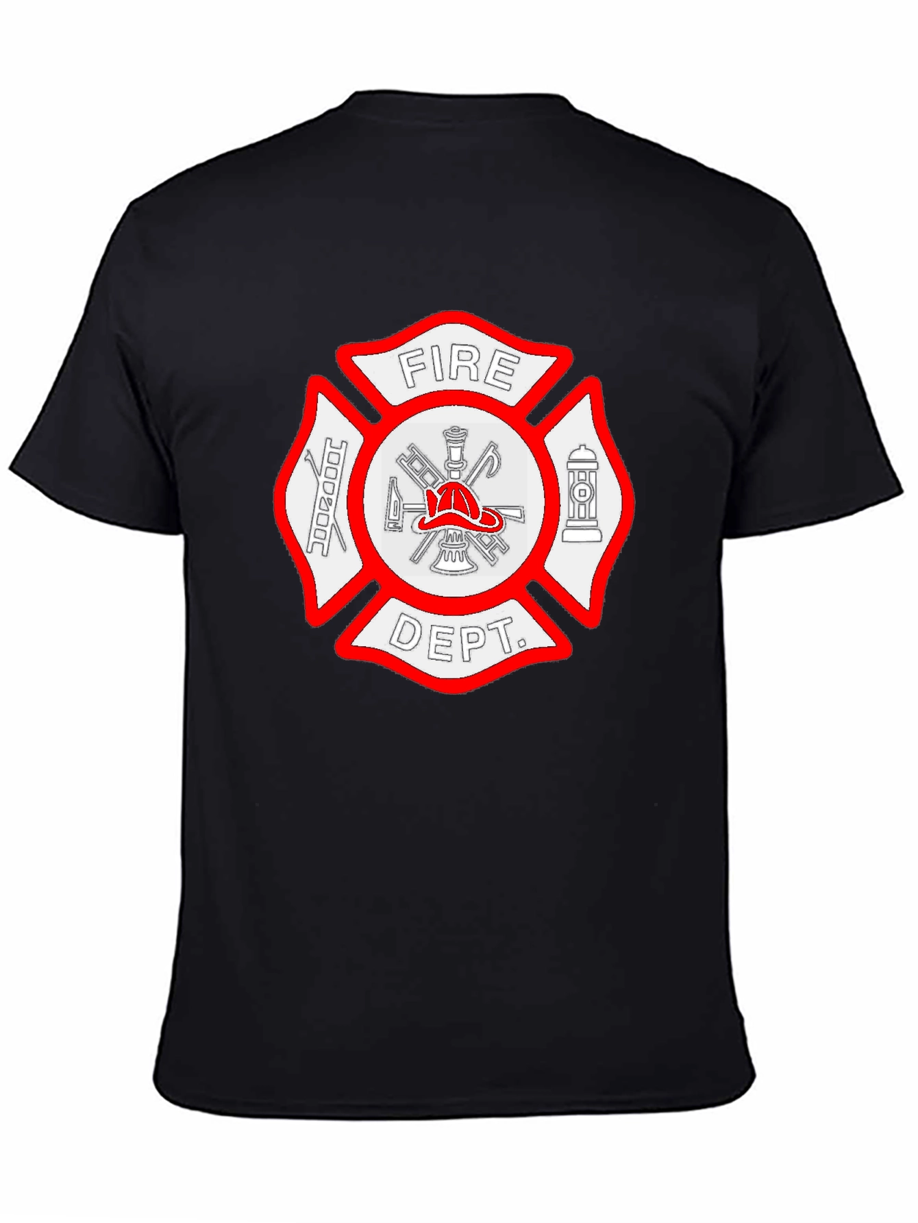 Fire Dept. Graphic Tee - Firefighter Apparel