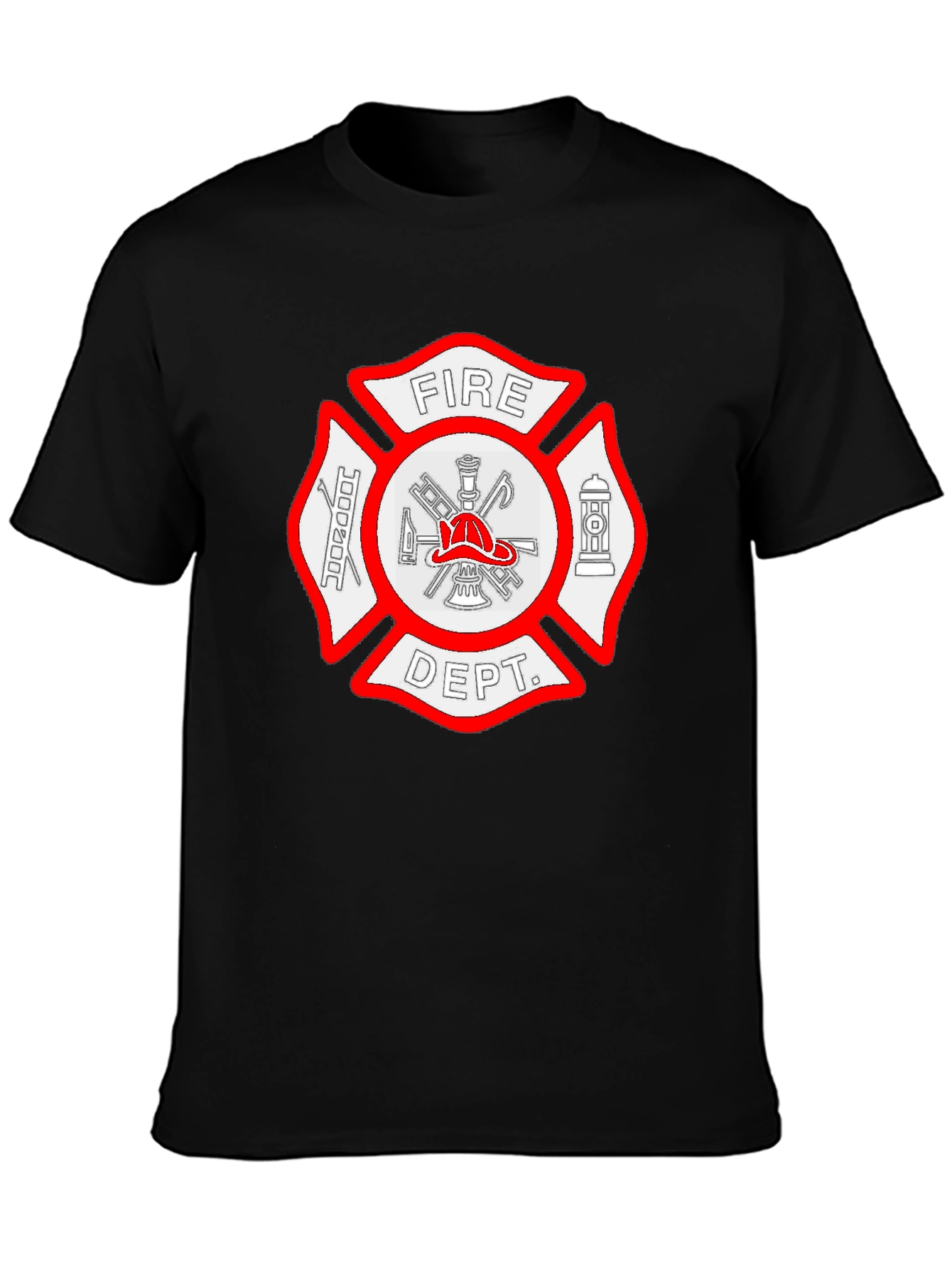 Fire Dept. Graphic Tee - Firefighter Apparel