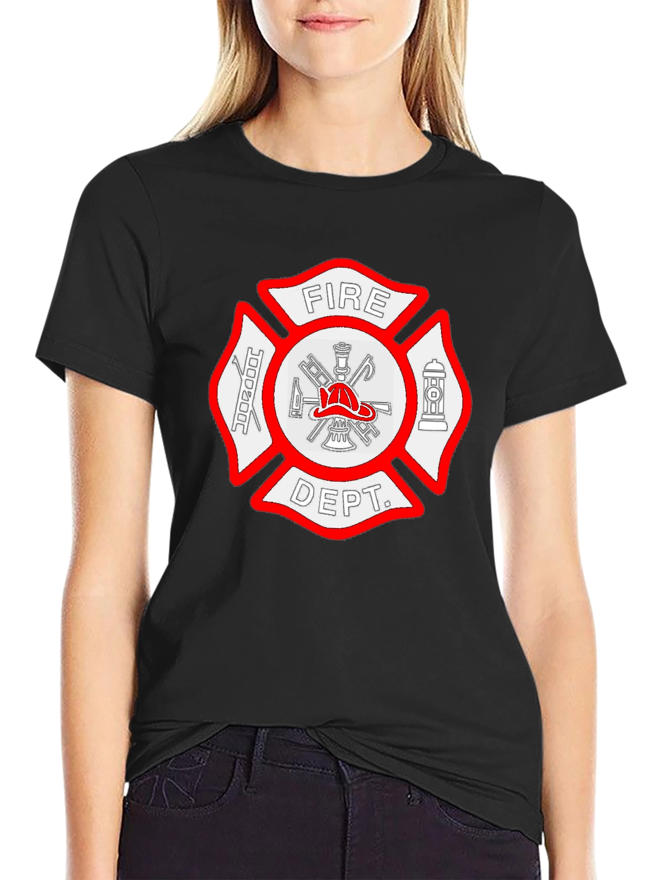 Fire Dept. Graphic Tee - Firefighter Apparel