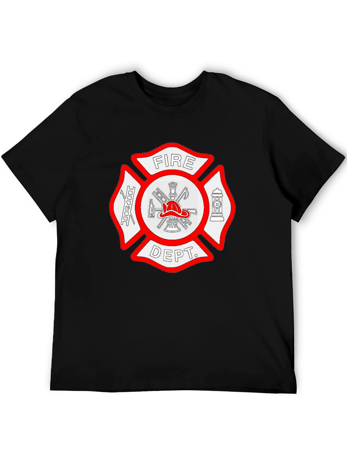 Fire Dept. Graphic Tee - Firefighter Apparel