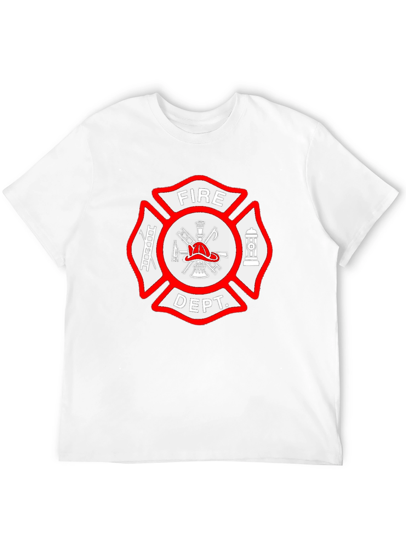 Fire Dept. Graphic Tee - Firefighter Apparel