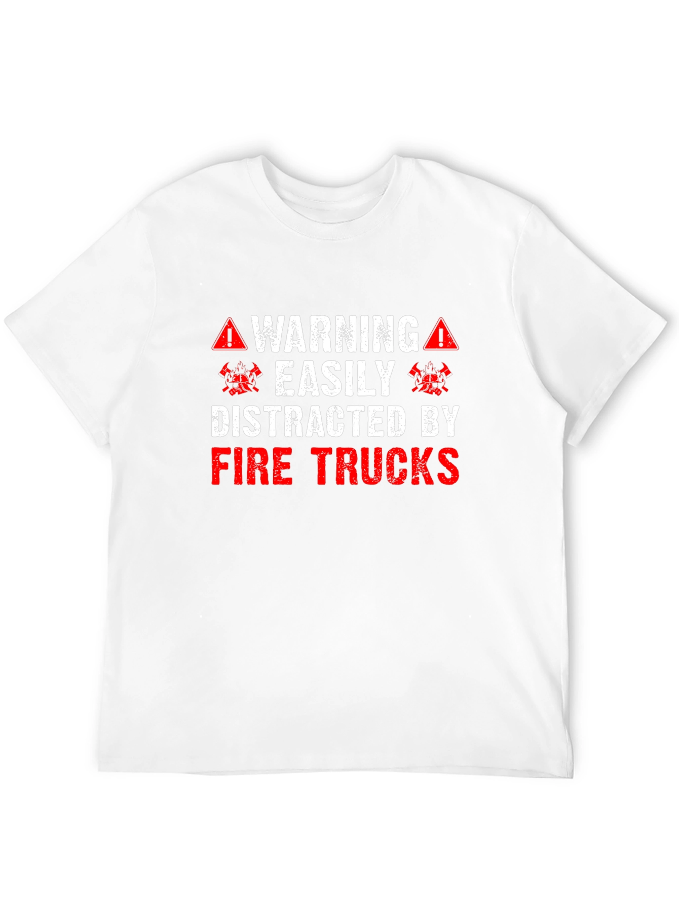 Warning Fire Truck T-Shirt