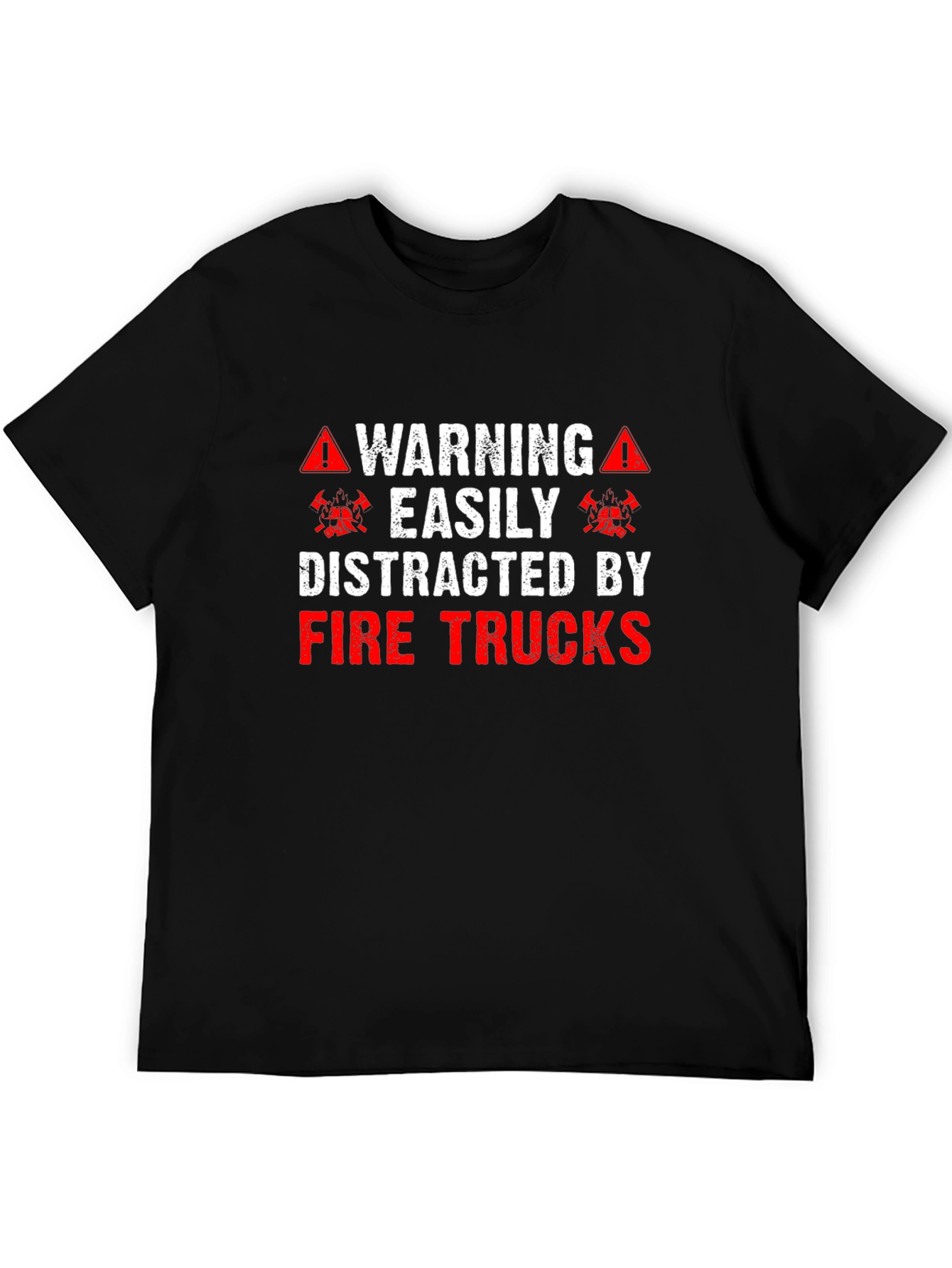 Warning Fire Truck T-Shirt