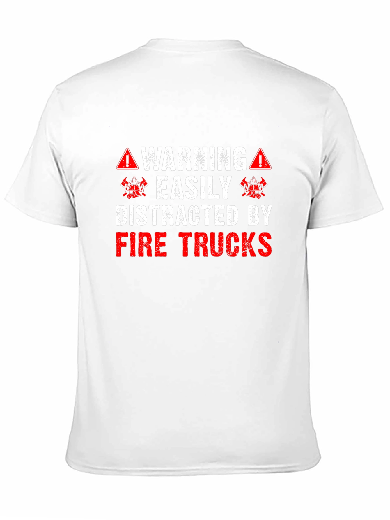 Warning Fire Truck T-Shirt