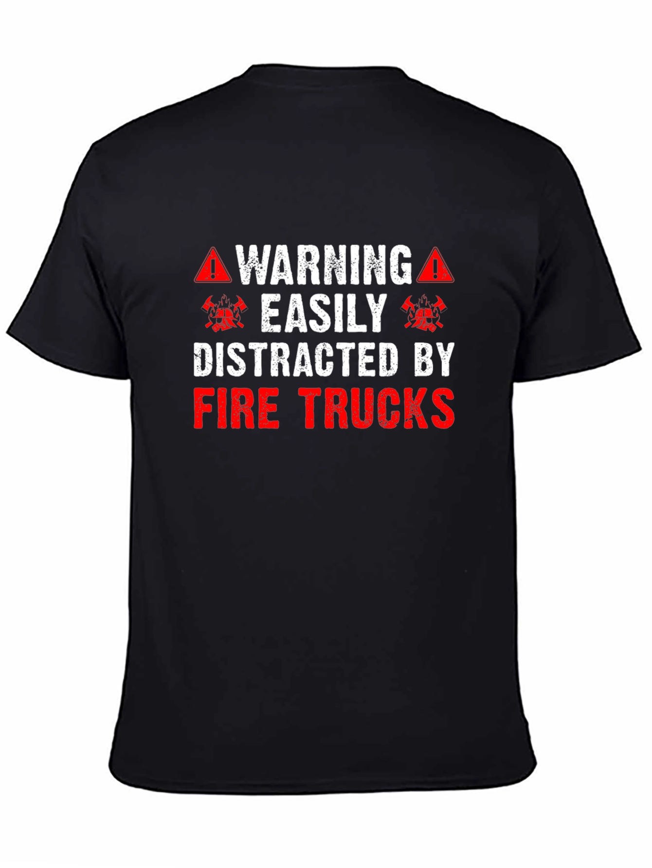Warning Fire Truck T-Shirt