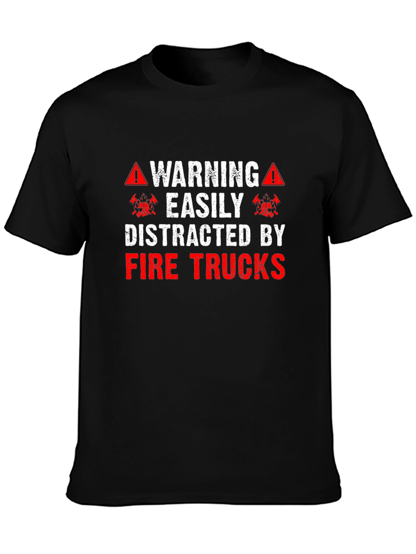 Warning Fire Truck T-Shirt