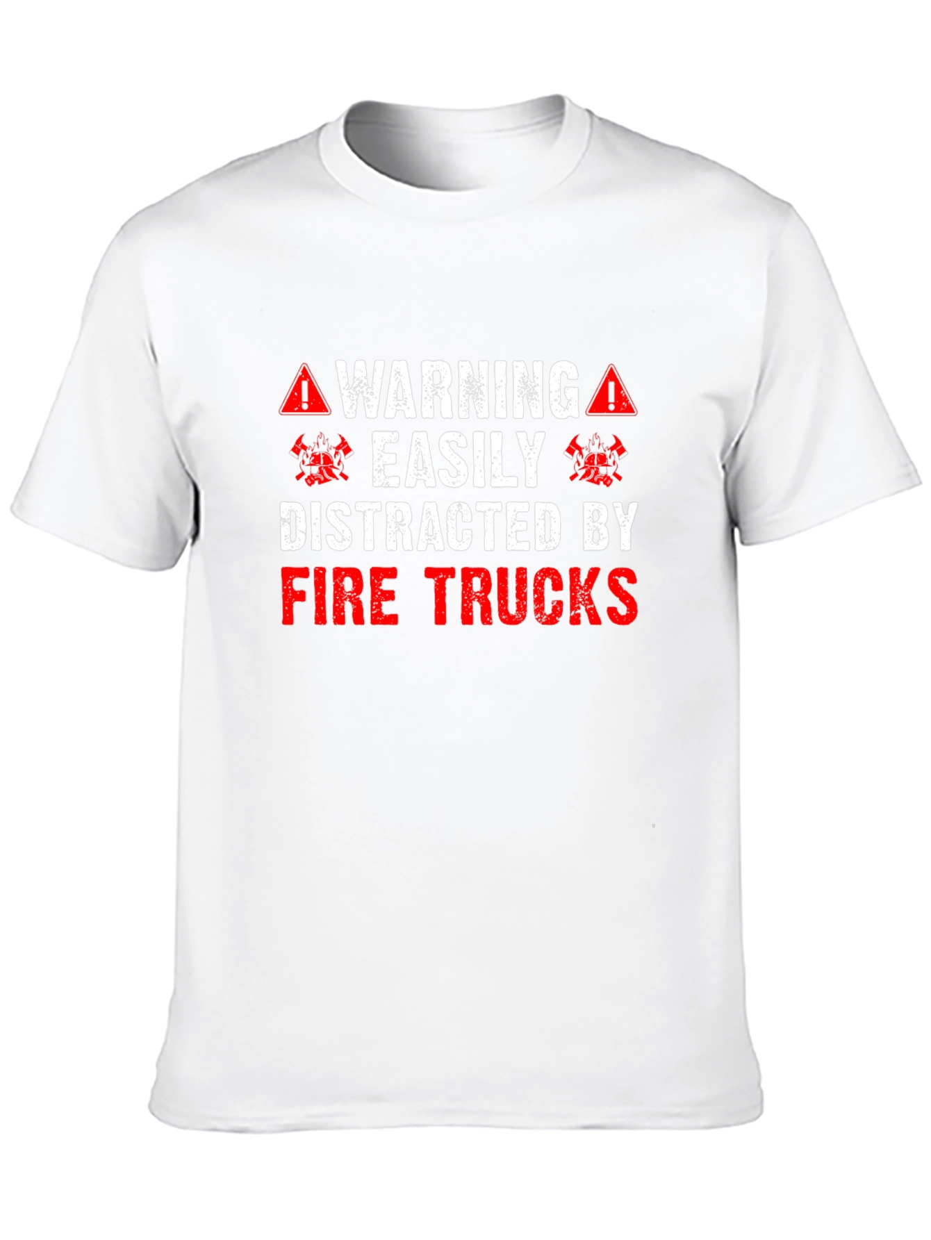 Warning Fire Truck T-Shirt