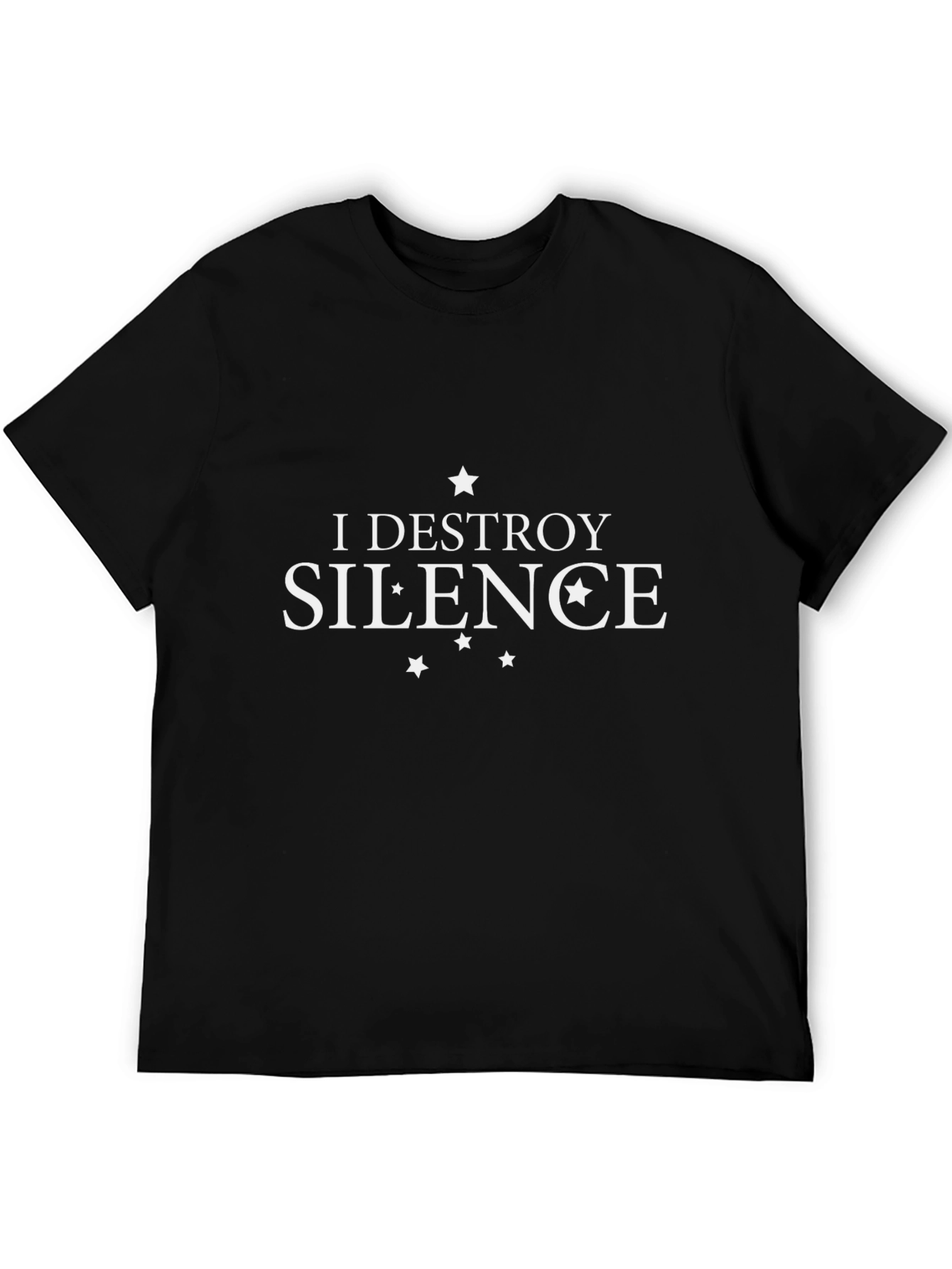 I Destroy Silence Graphic T-Shirt