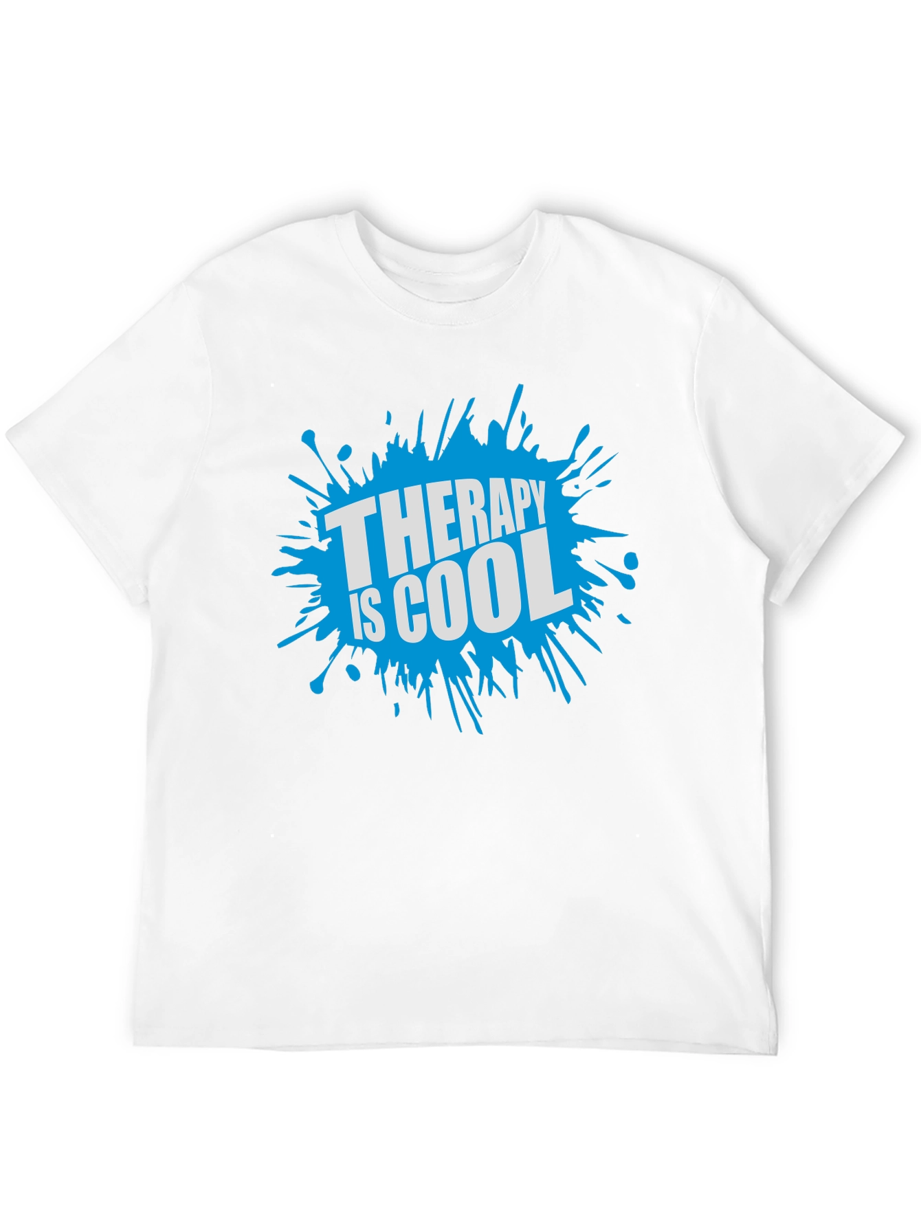 Therapy Is Cool T-Shirt - Black