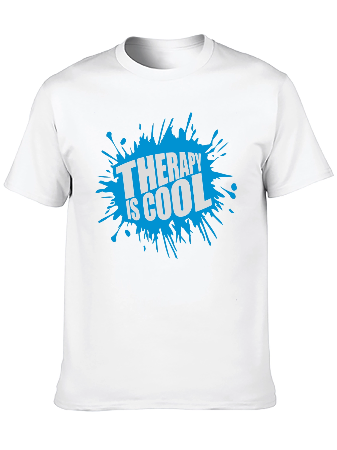 Therapy Is Cool T-Shirt - Black