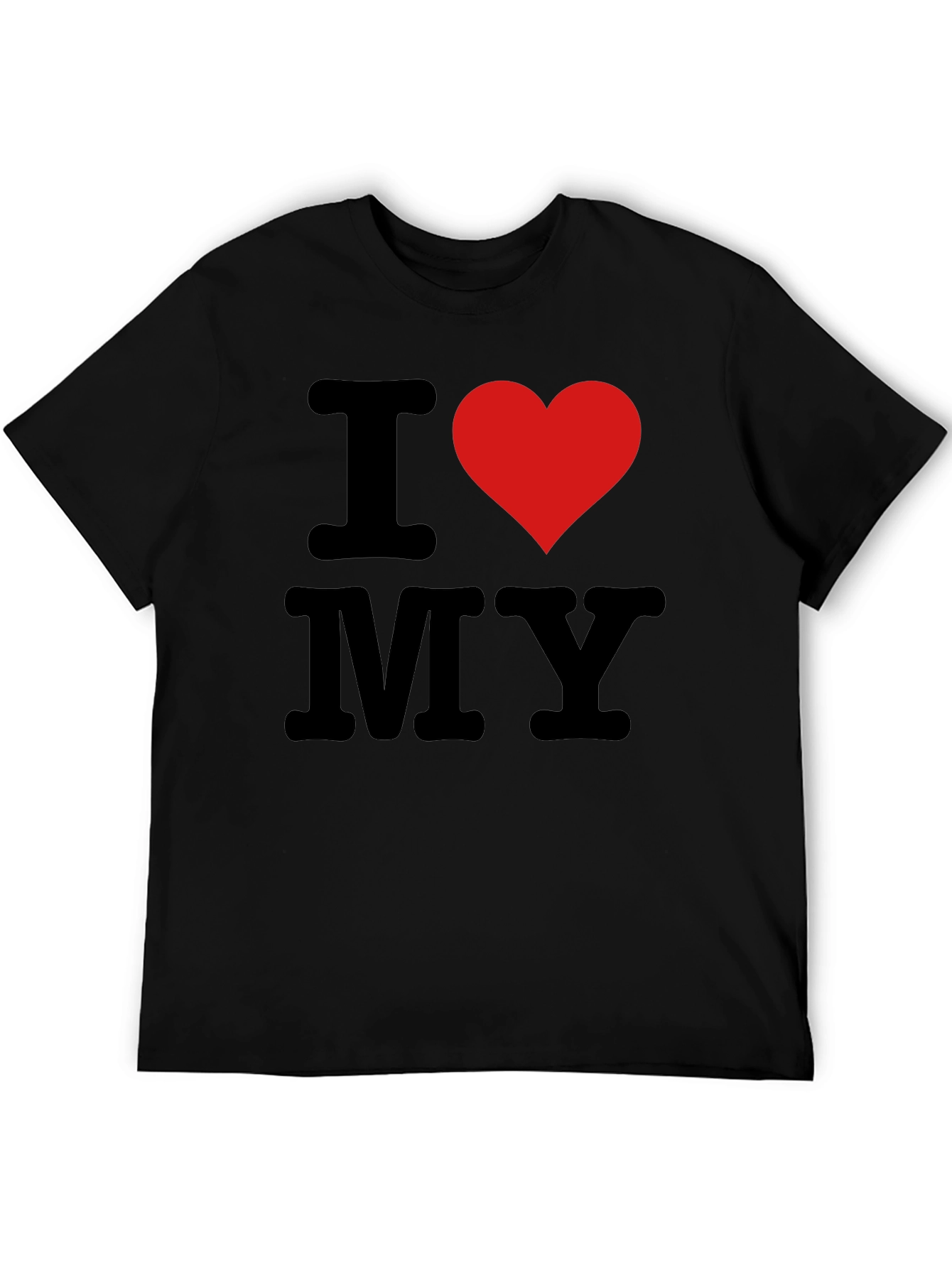 I Heart MY Graphic Tee - Classic Black
