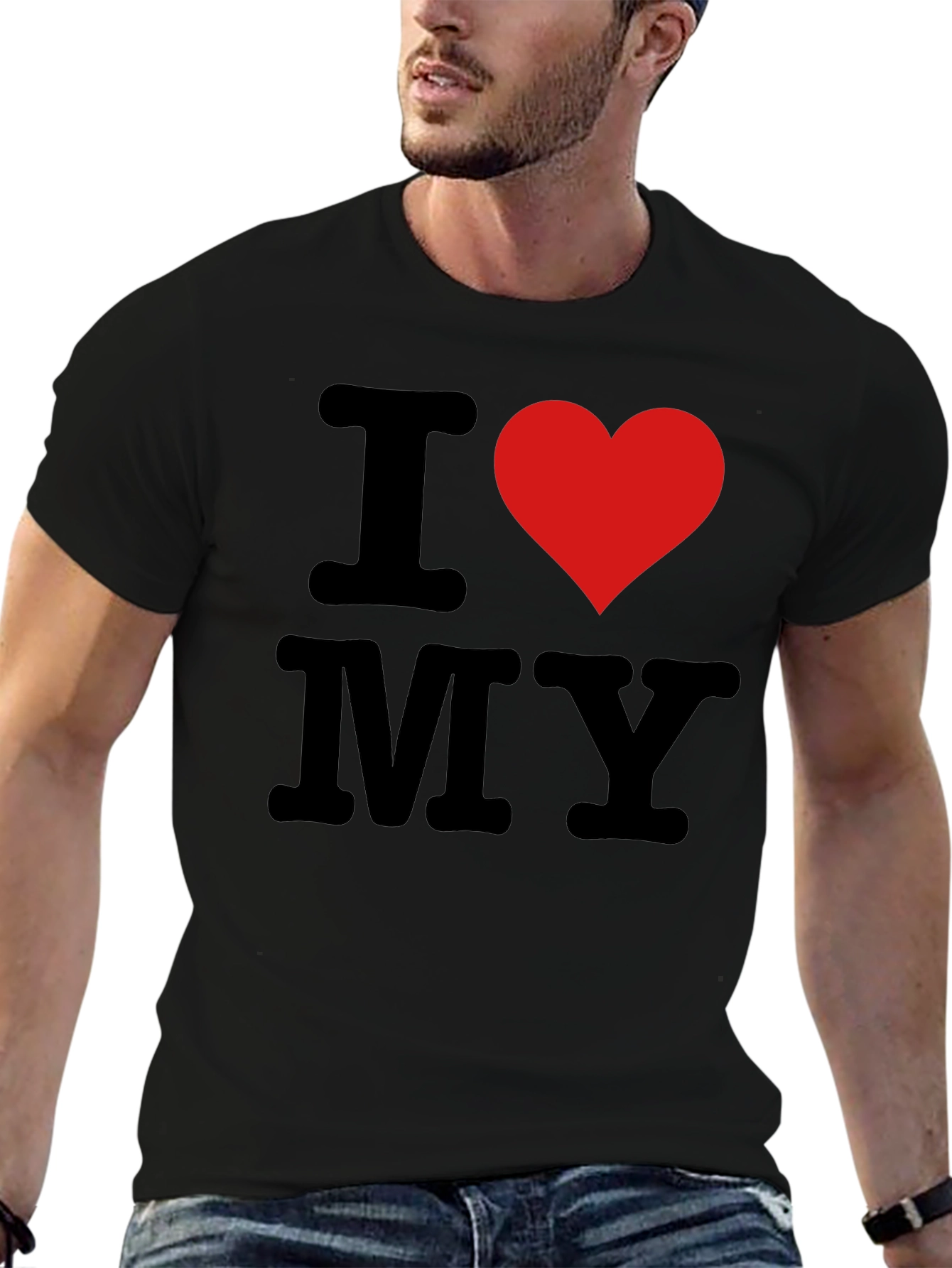 I Heart MY Graphic Tee - Classic Black
