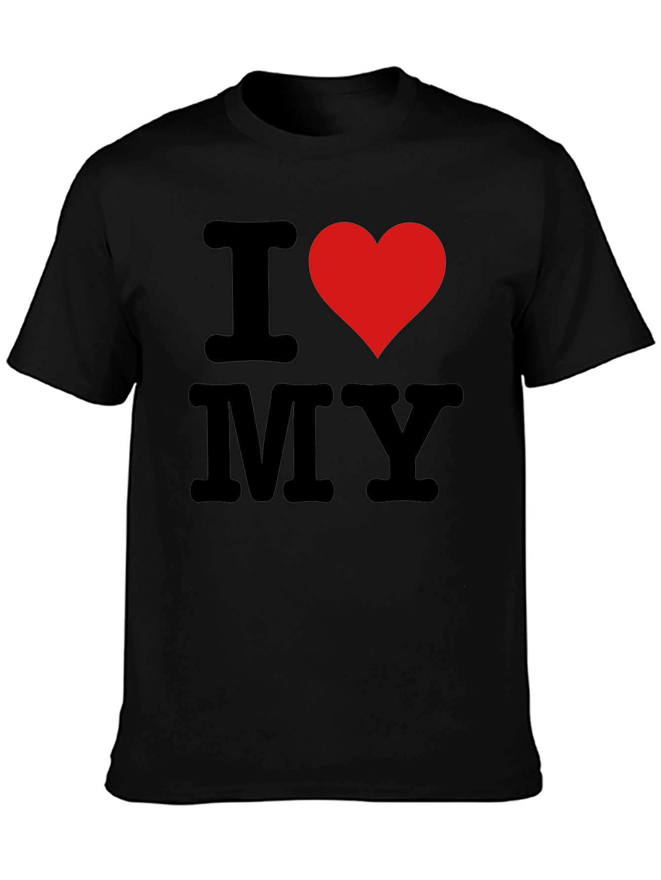 I Heart MY Graphic Tee - Classic Black