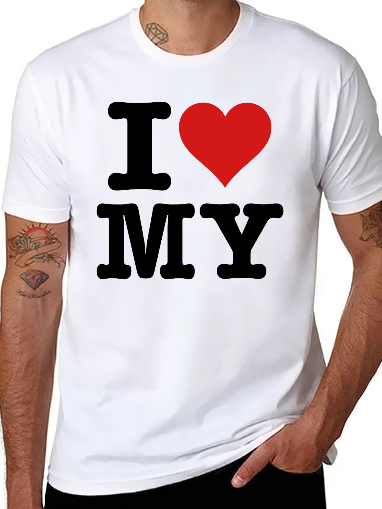 I Heart MY Graphic Tee - Classic Black