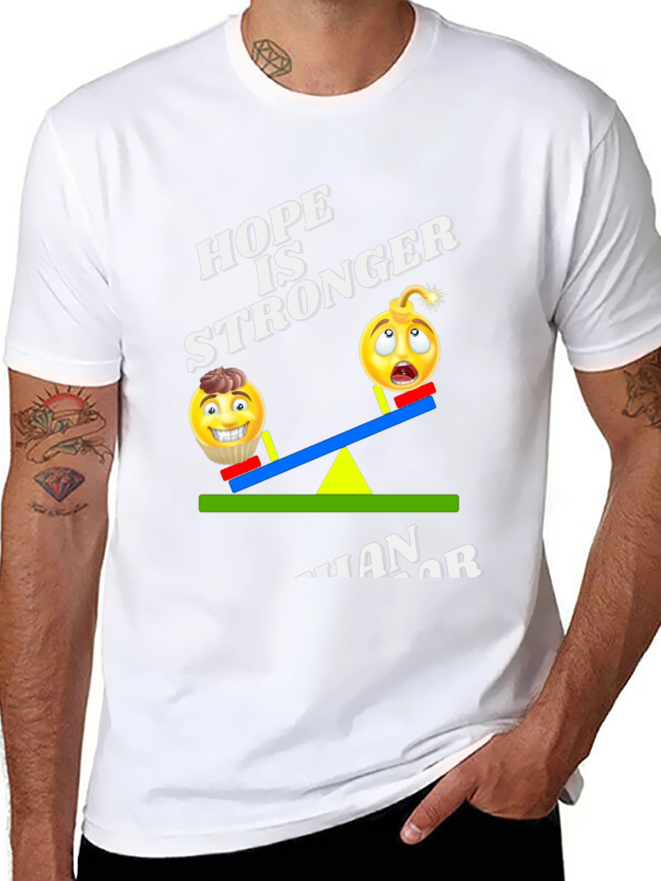 Hope is Stronger Than Terror T-Shirt