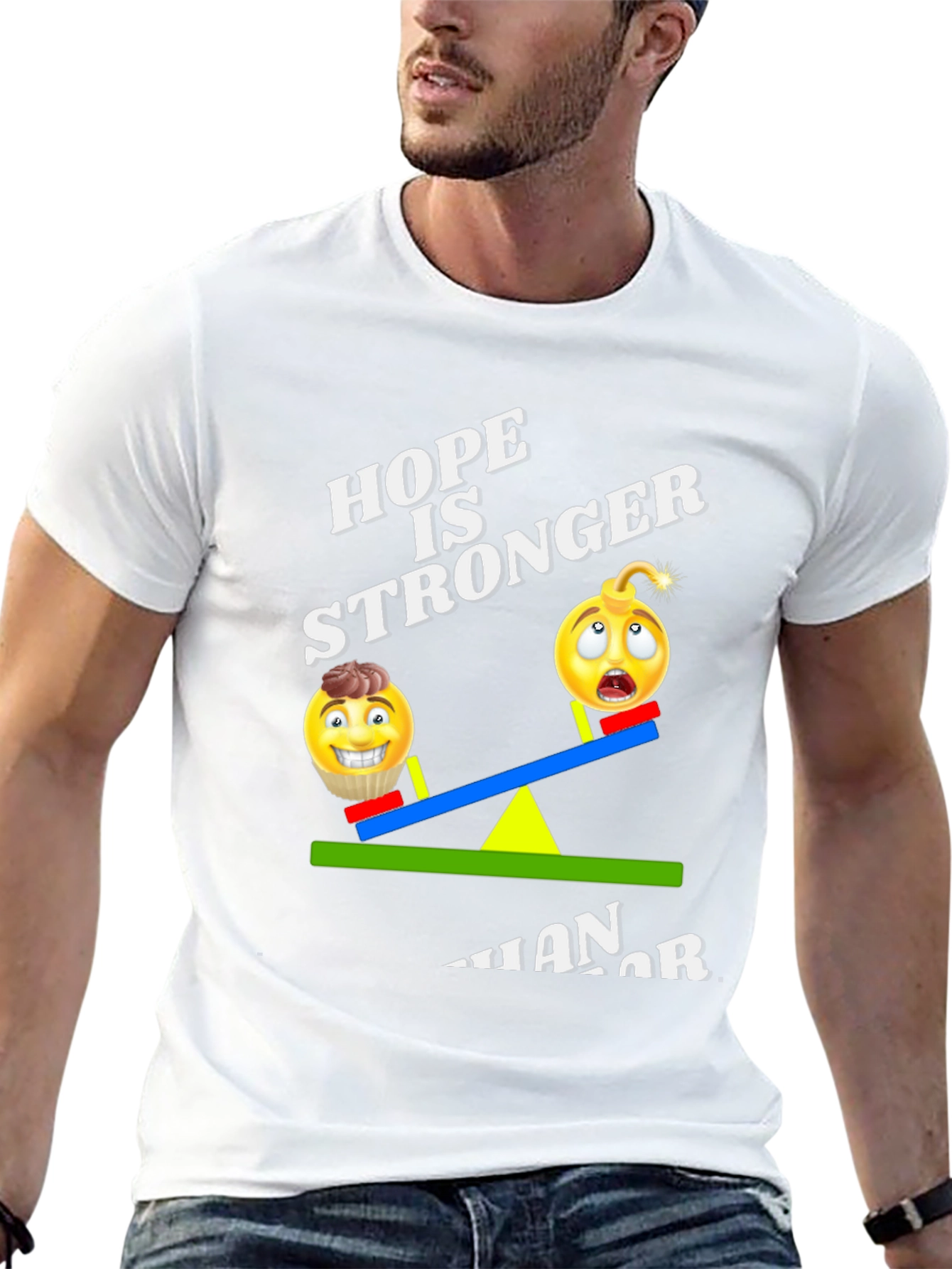 Hope is Stronger Than Terror T-Shirt