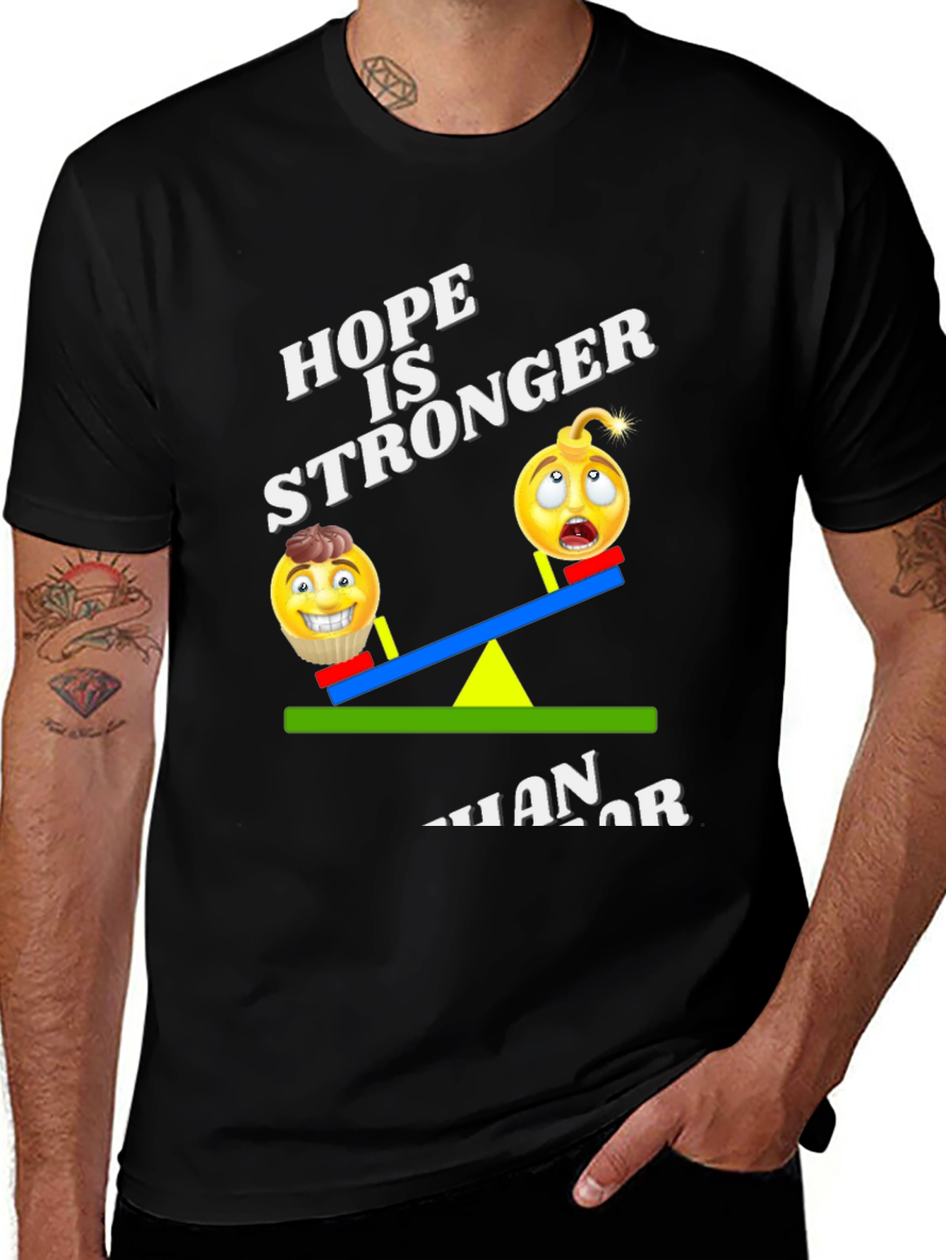 Hope is Stronger Than Terror T-Shirt