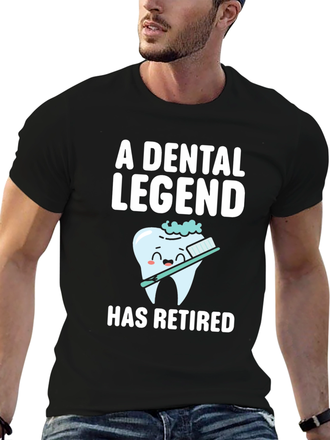 Dental Legend Retired T-Shirt - Funny Dentist Retirement Gift