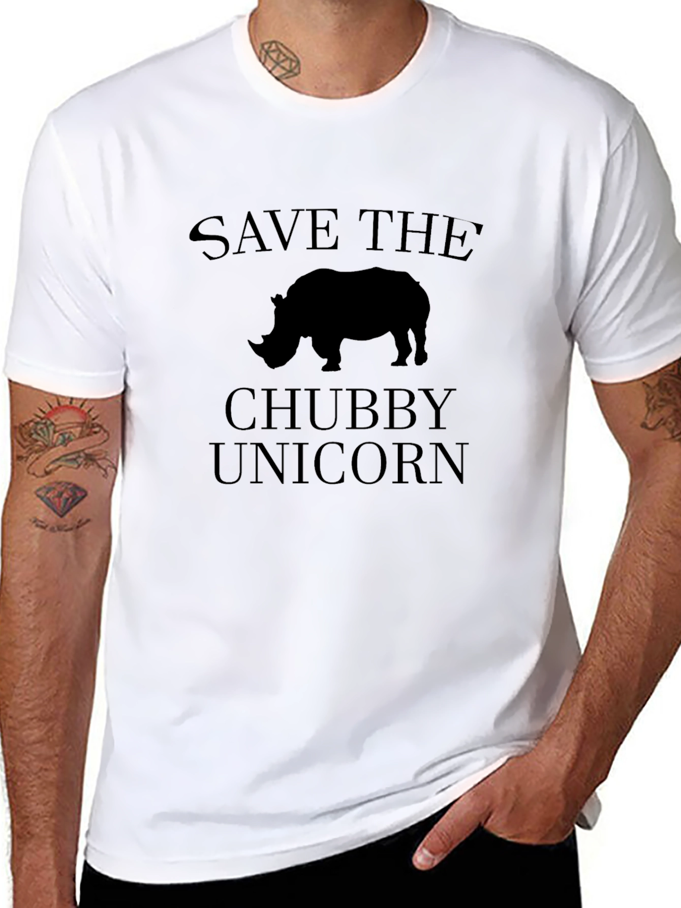 Save The Chubby Unicorn T-Shirt
