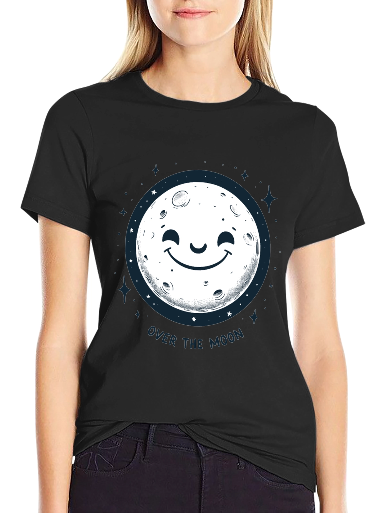 Over The Moon Graphic Tee - Unisex