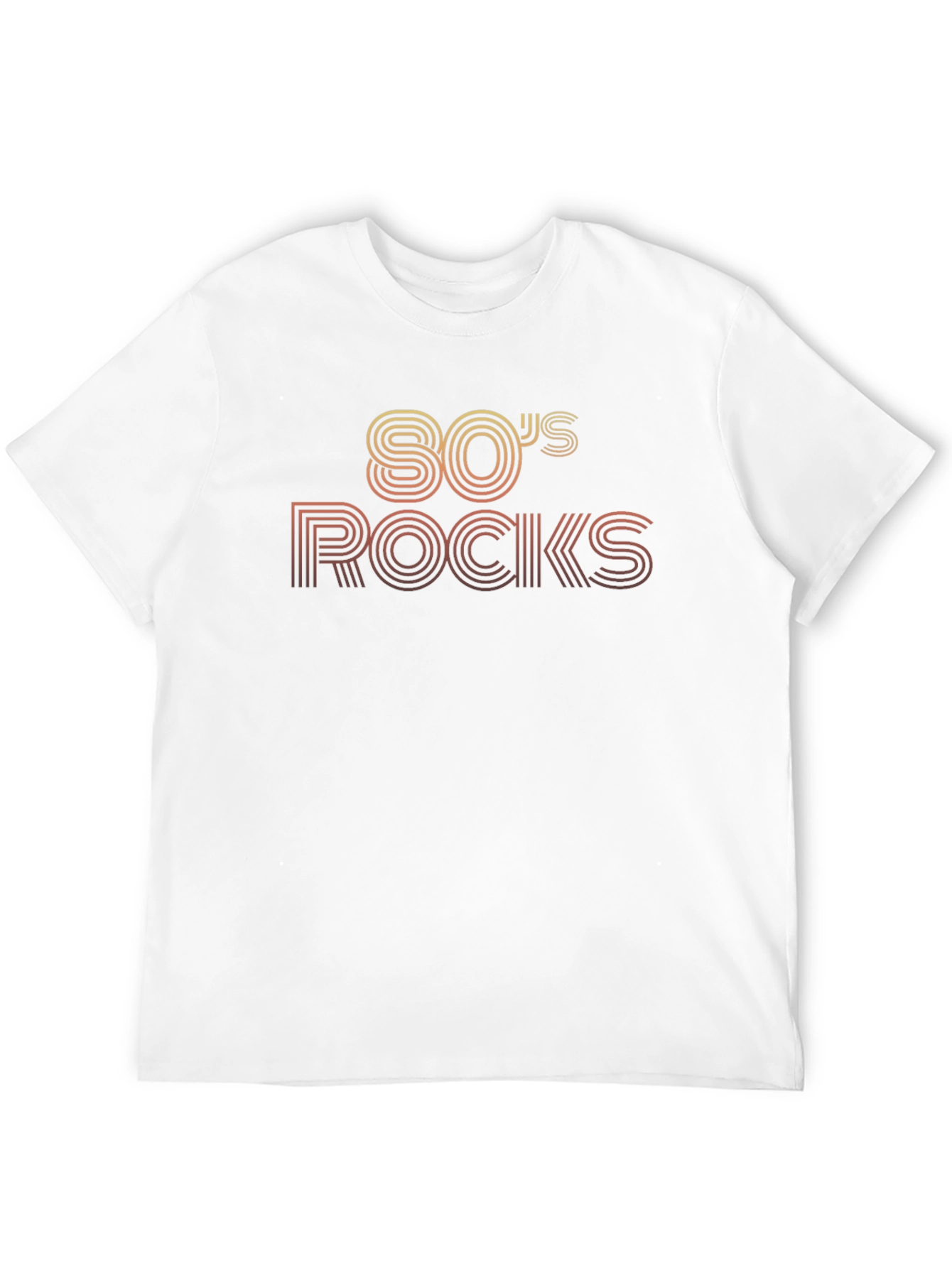 80s Rocks Black Graphic Tee